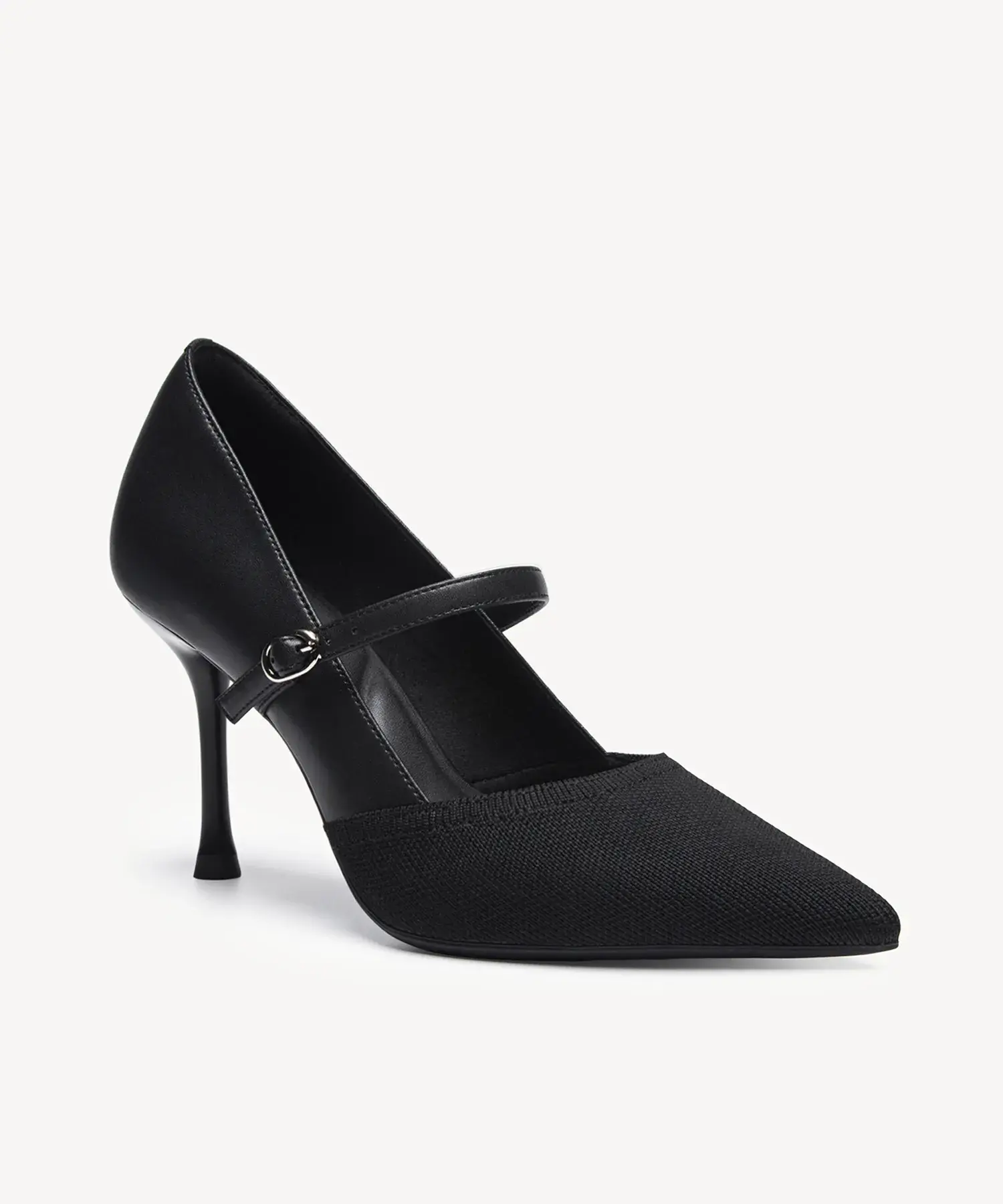 Bicolor Grace Pointed Toe Heeled Pump - Image 7