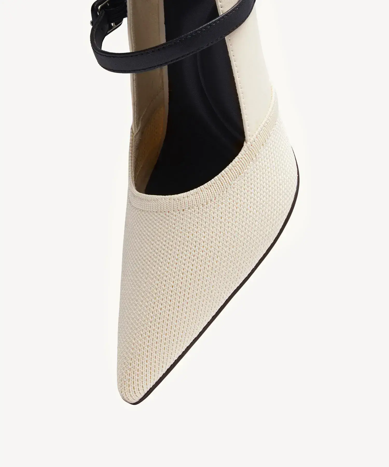 Bicolor Grace Pointed Toe Heeled Pump - Image 16