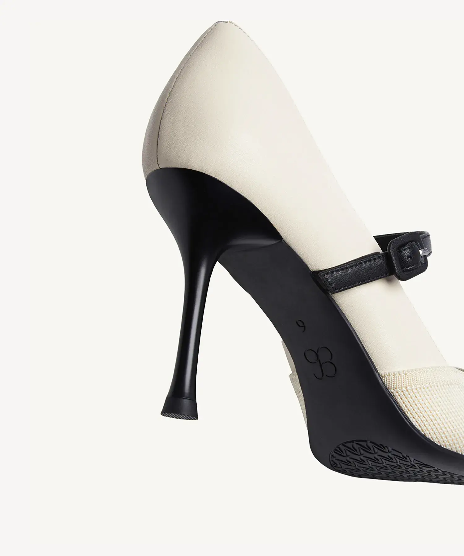 Bicolor Grace Pointed Toe Heeled Pump - Image 17