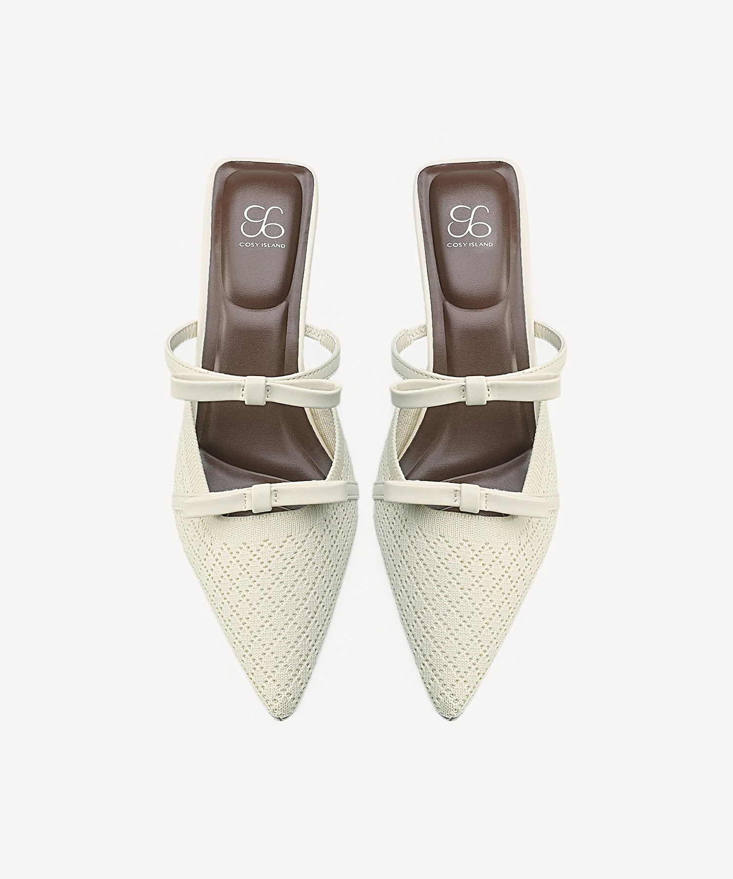 Bowtention Pointed Toe Heeled Mule - Image 37