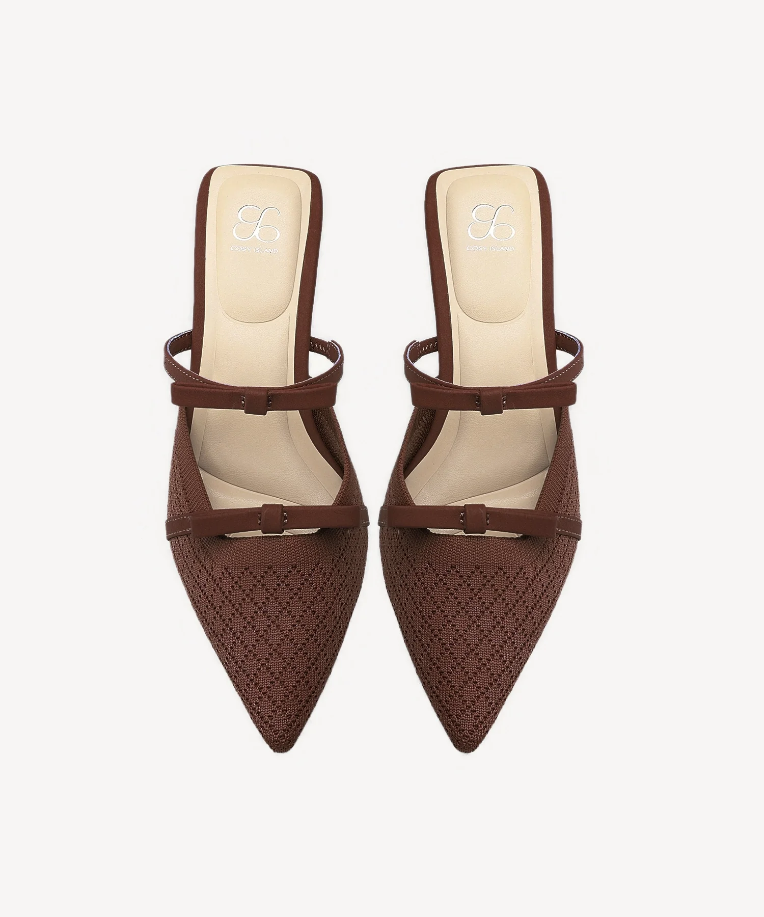 Bowtention Pointed Toe Heeled Mule - Image 16