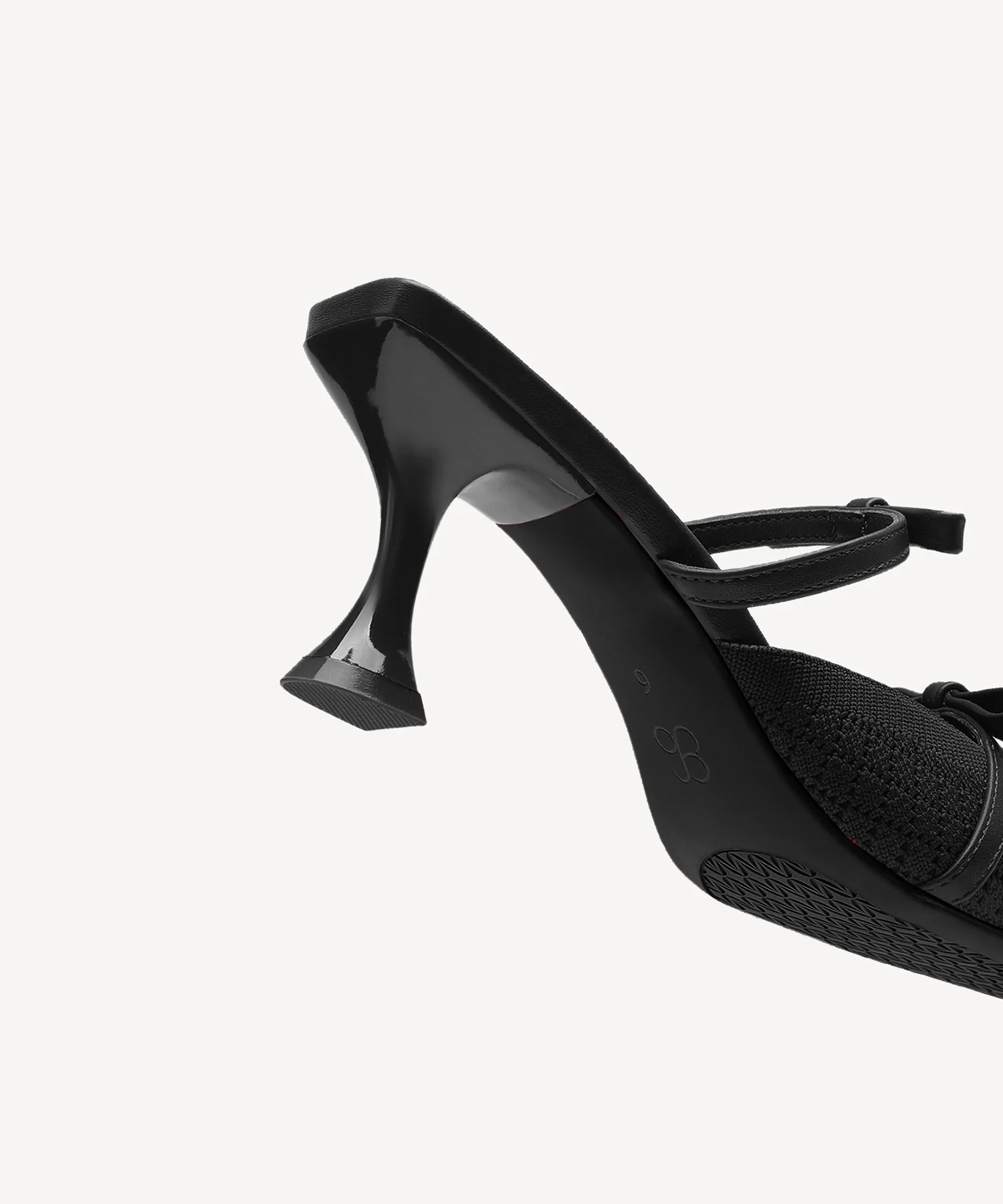 Bowtention Pointed Toe Heeled Mule - Image 13