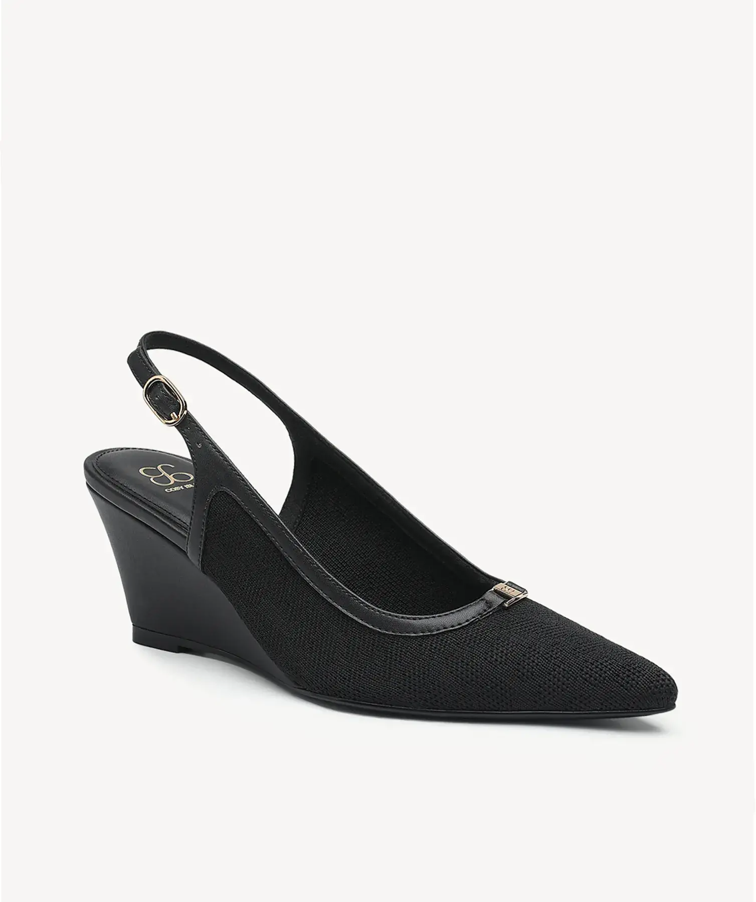 BreezeLift Pointed Toe Wedge Slingback - Image 7