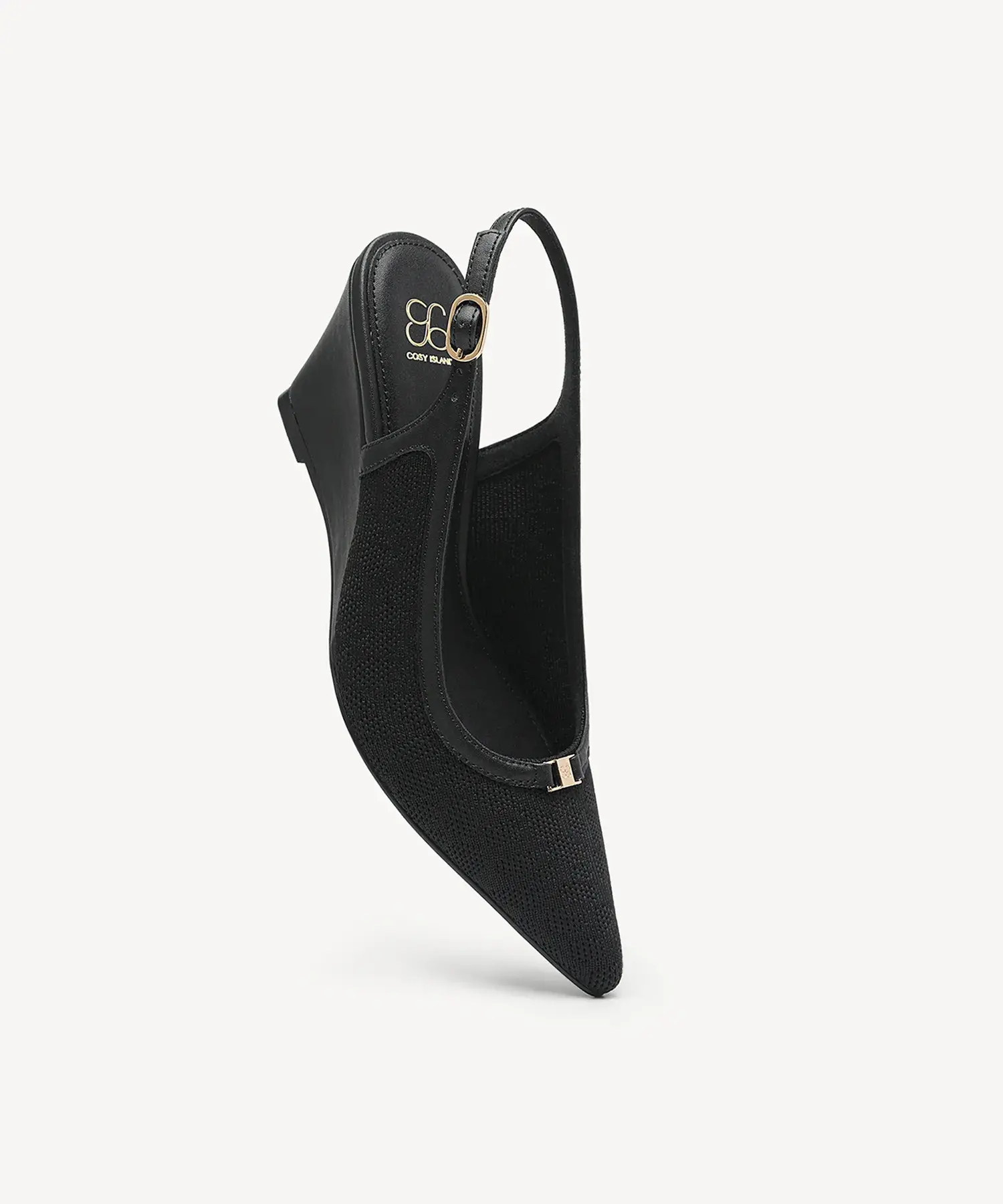 BreezeLift Pointed Toe Wedge Slingback - Image 9