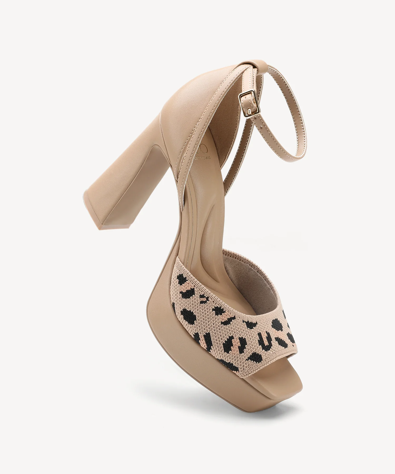Chic Strapped Platform Block Heel Sandal - Image 3