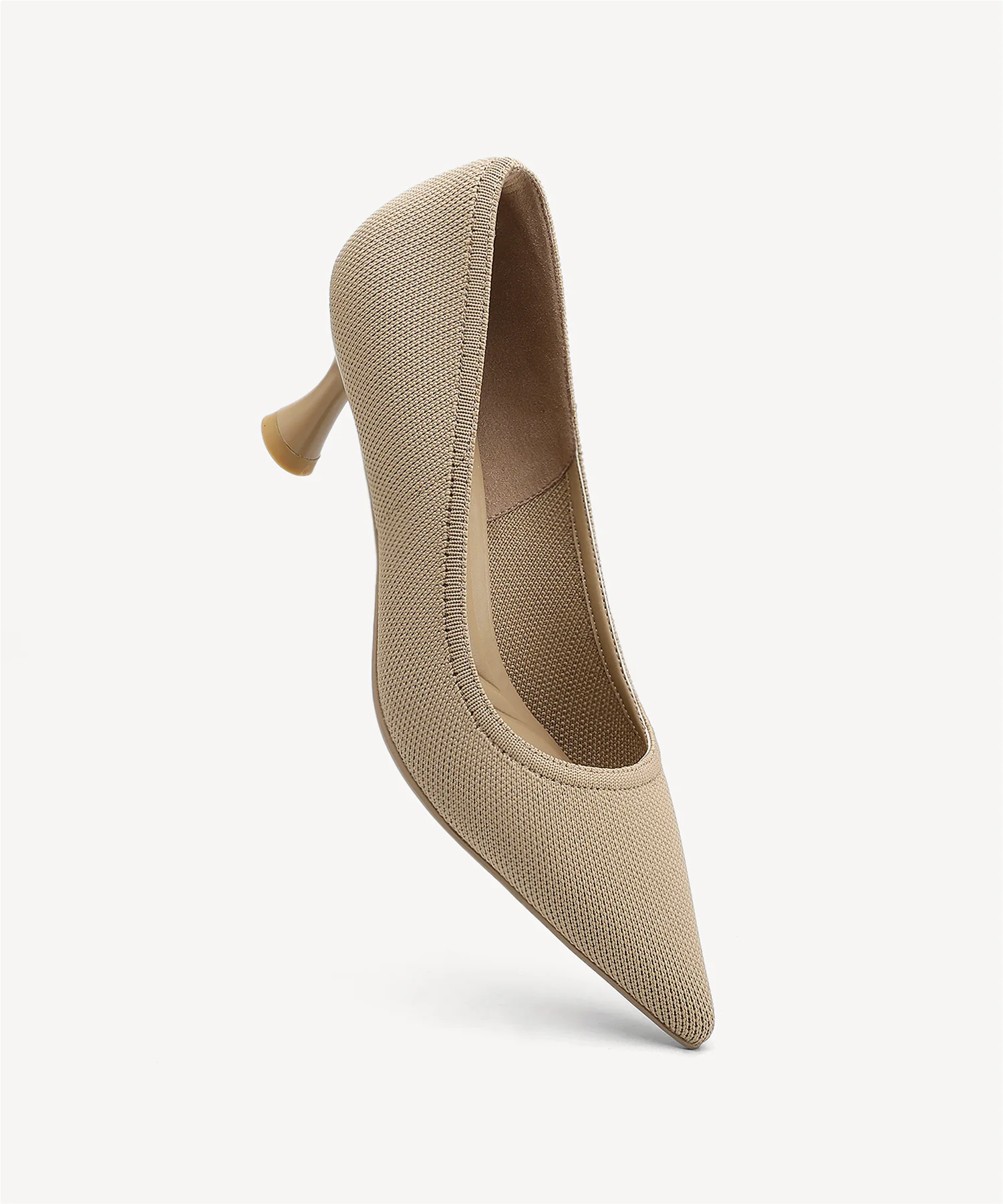 EternalPace Minimalist Stiletto Heeled Pump - Low Heeled - Image 3