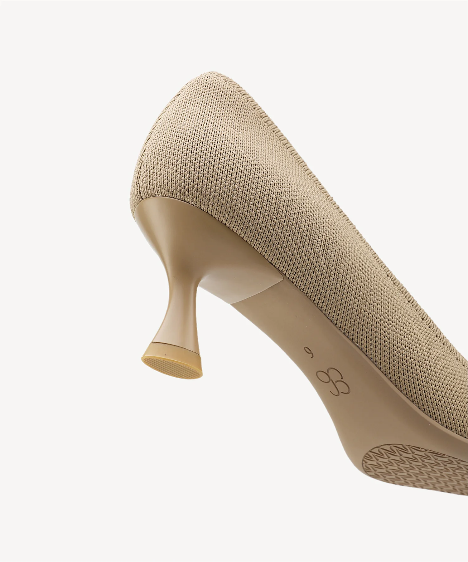 EternalPace Minimalist Stiletto Heeled Pump - Low Heeled - Image 5