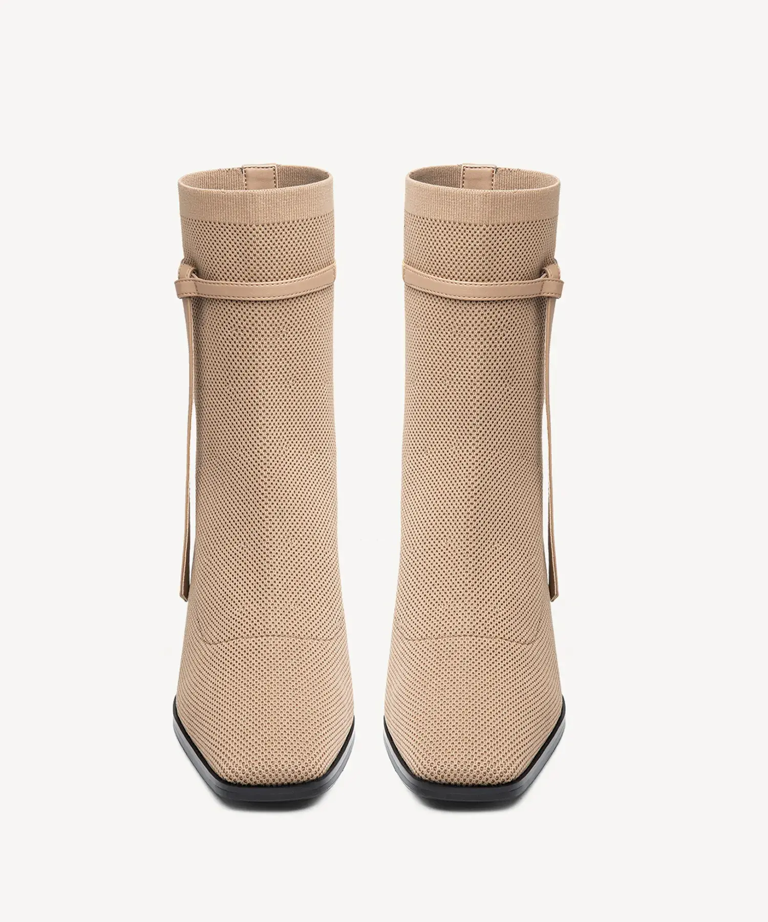 AmberGlow Square Toe Heeled Ankle Boot - Image 27