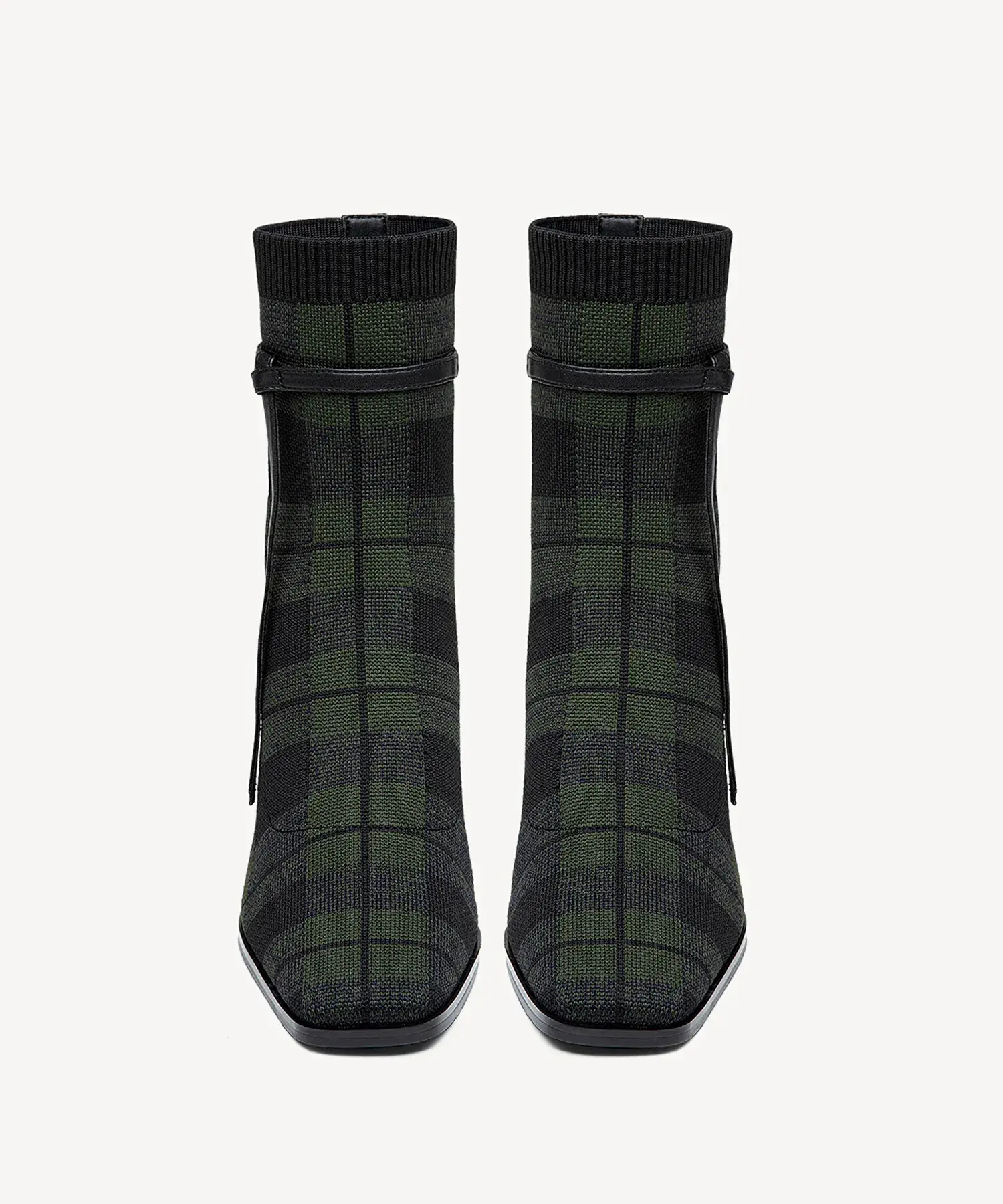 AmberGlow Square Toe Heeled Ankle Boot - Image 18