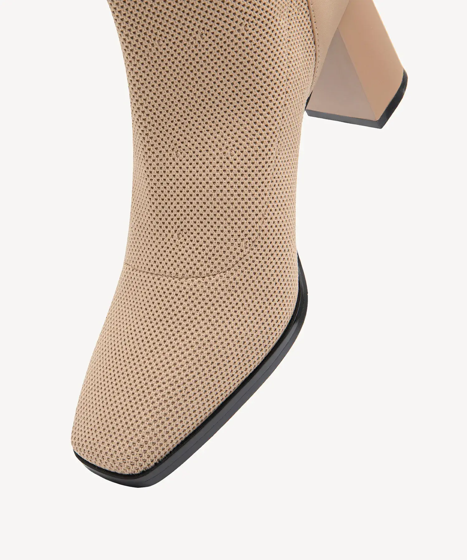 AmberGlow Square Toe Heeled Ankle Boot - Image 29