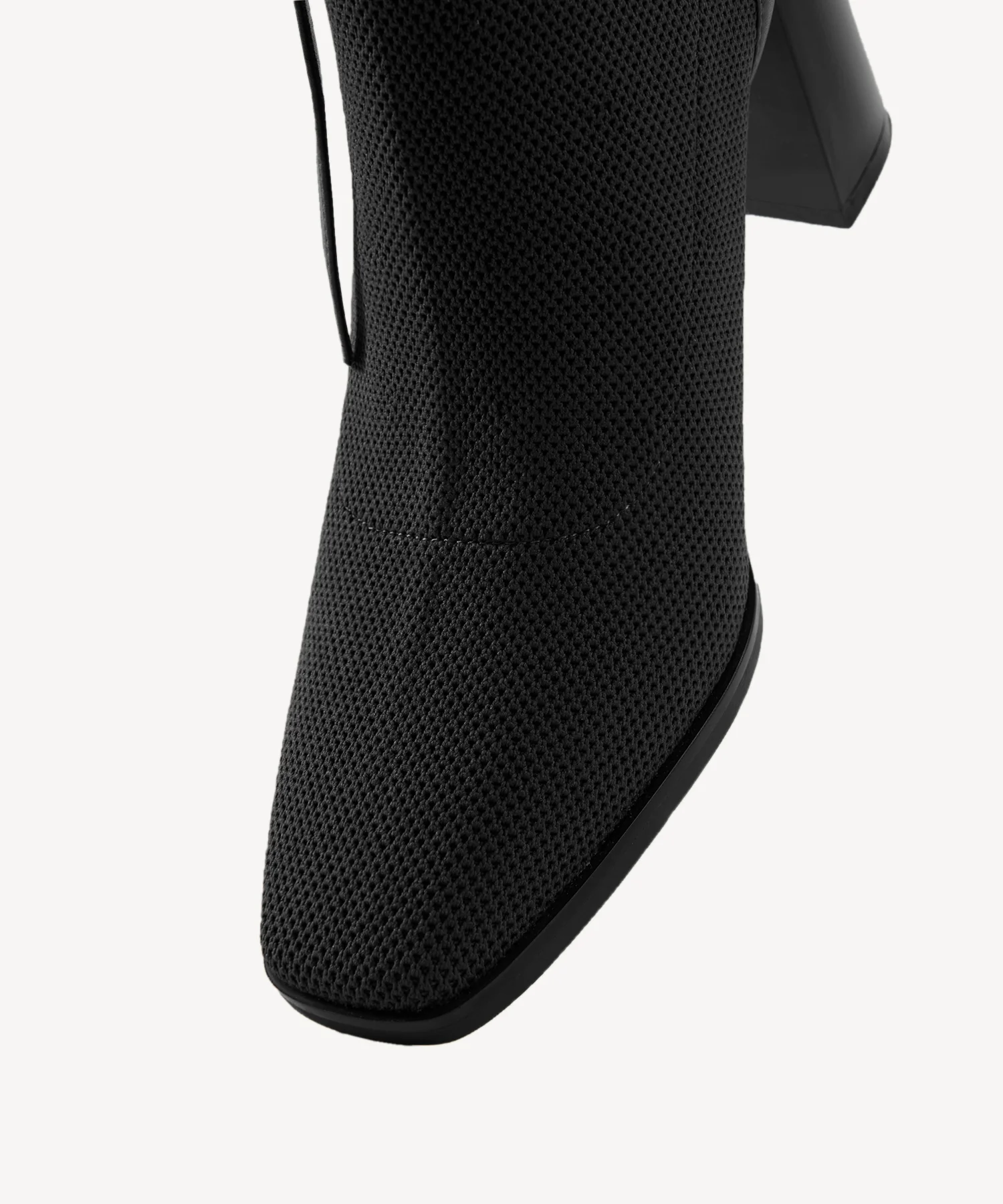 AmberGlow Square Toe Heeled Ankle Boot - Image 9