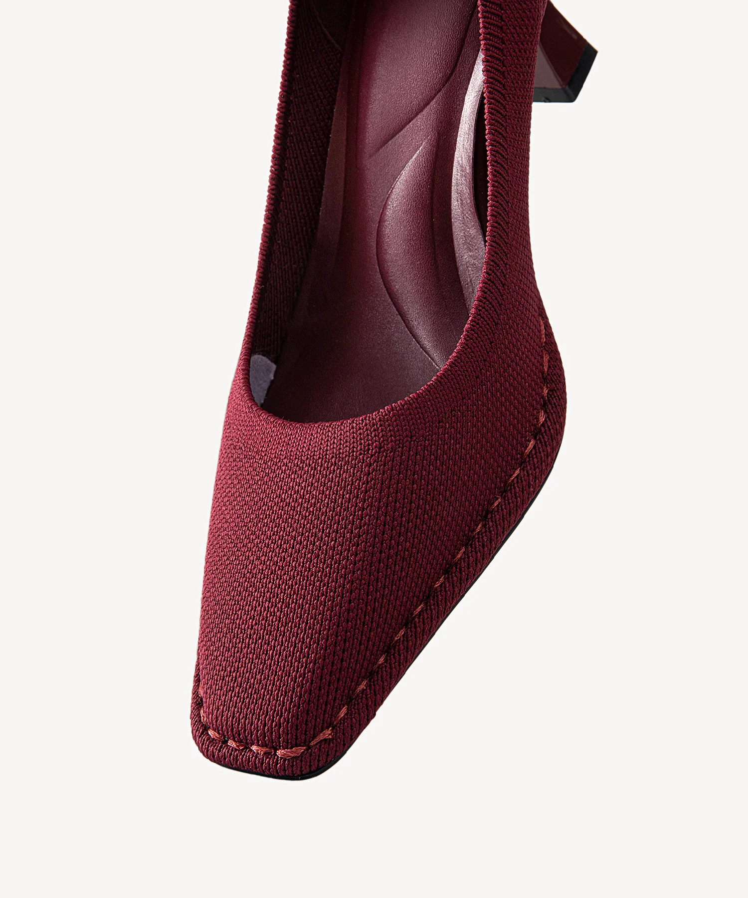 RefinEdge Square Toe Heeled Pump - Image 20