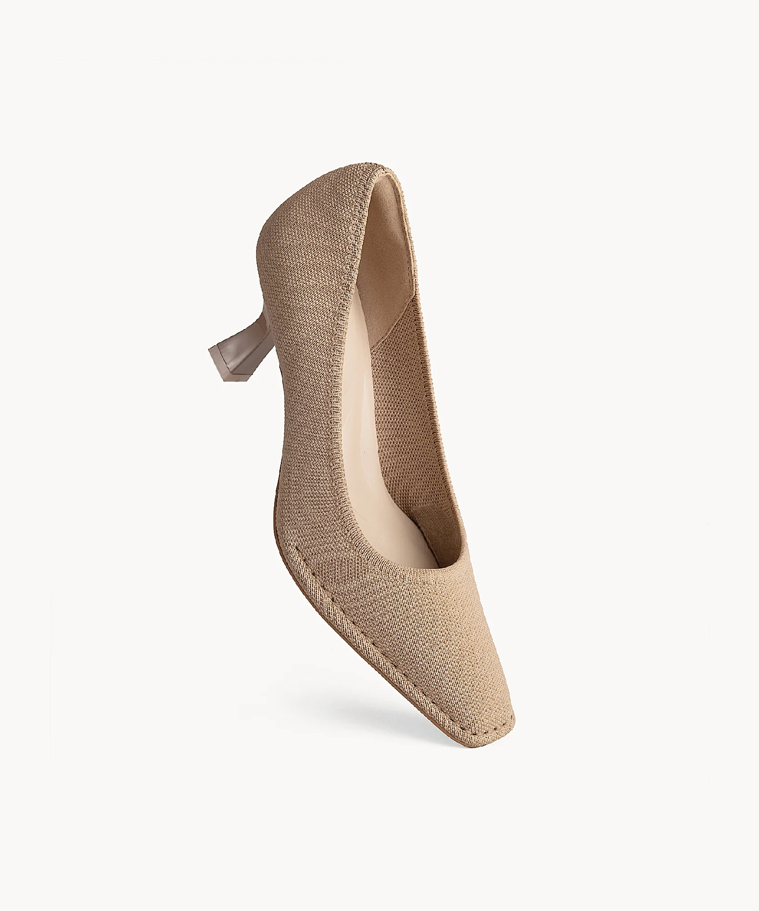 RefinEdge Square Toe Heeled Pump - Image 8