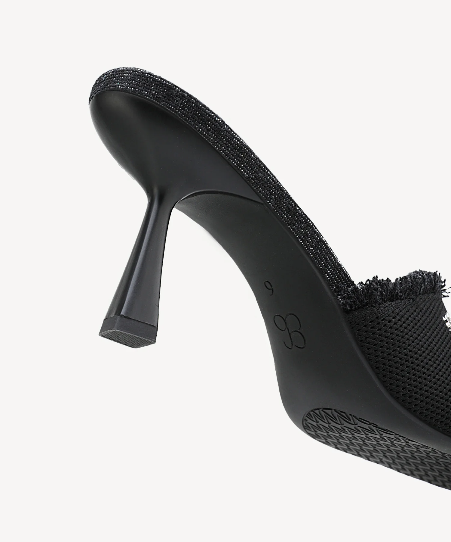 DenimCasual Square Toe Stiletto Sandal - Image 11