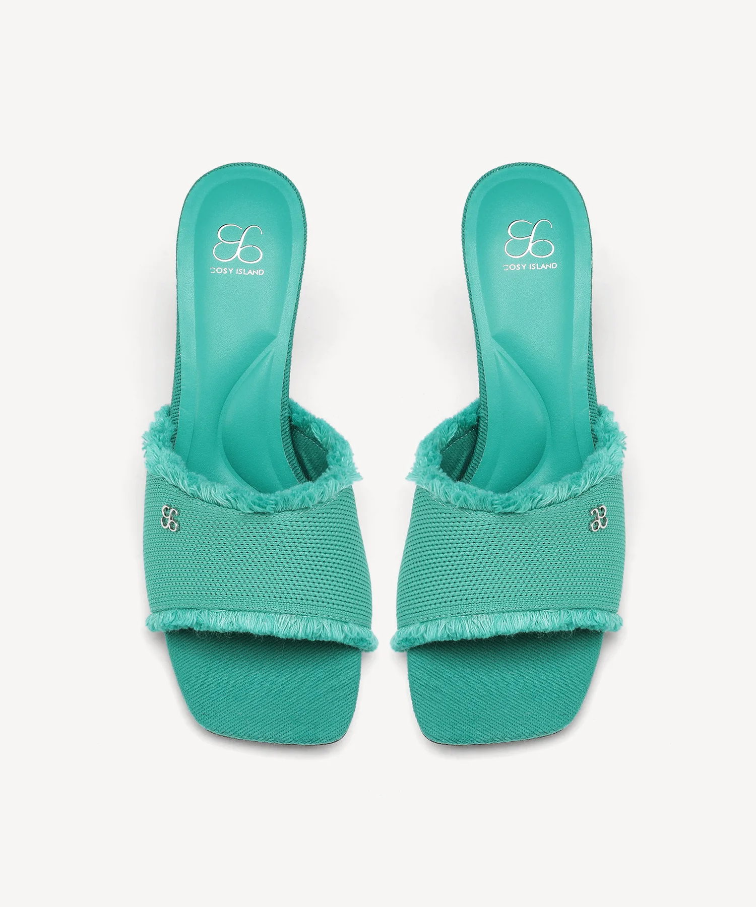 DenimCasual Square Toe Stiletto Sandal - Image 14