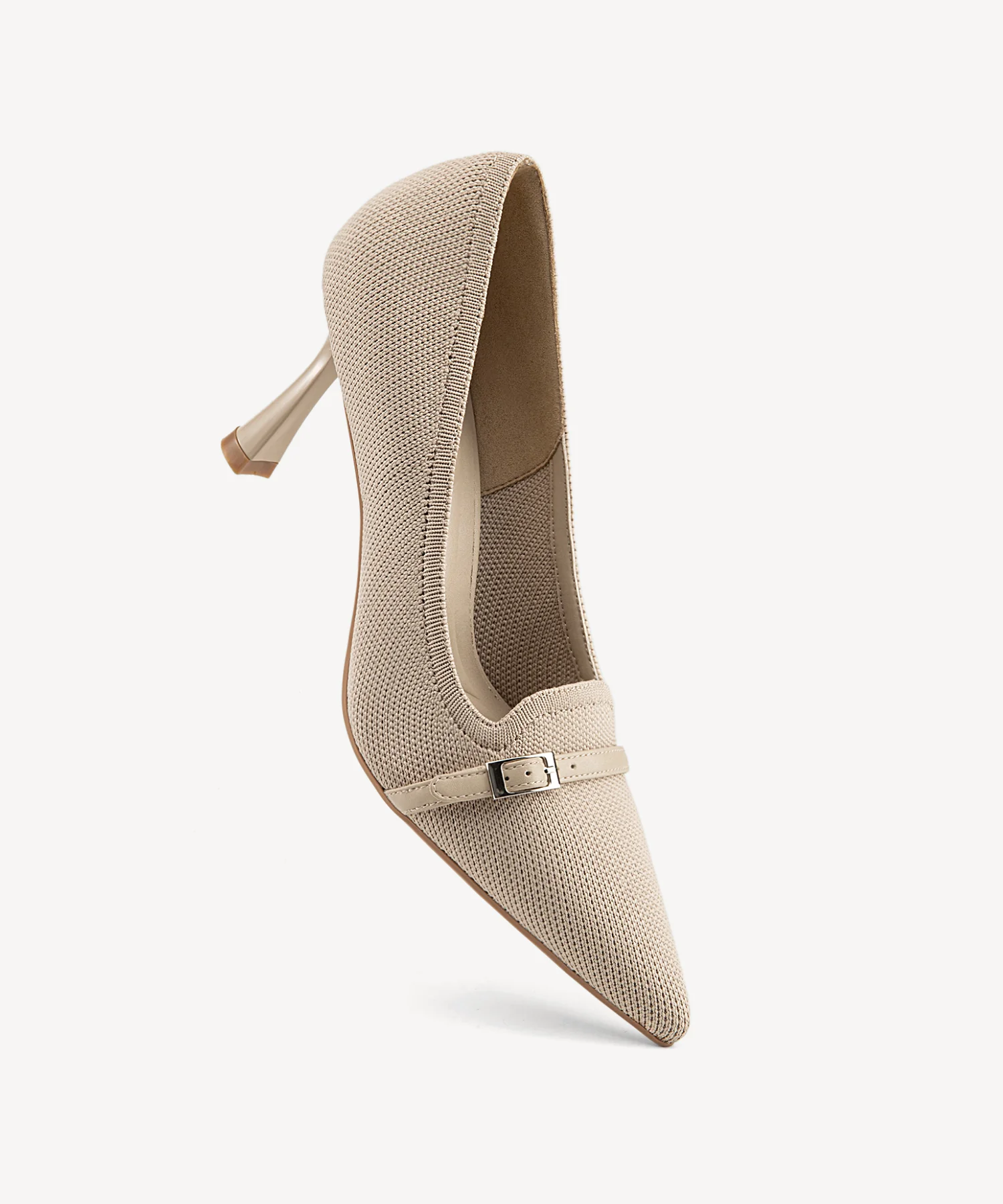 Elegant Charm Pointed Toe Heeled Pump - Image 3
