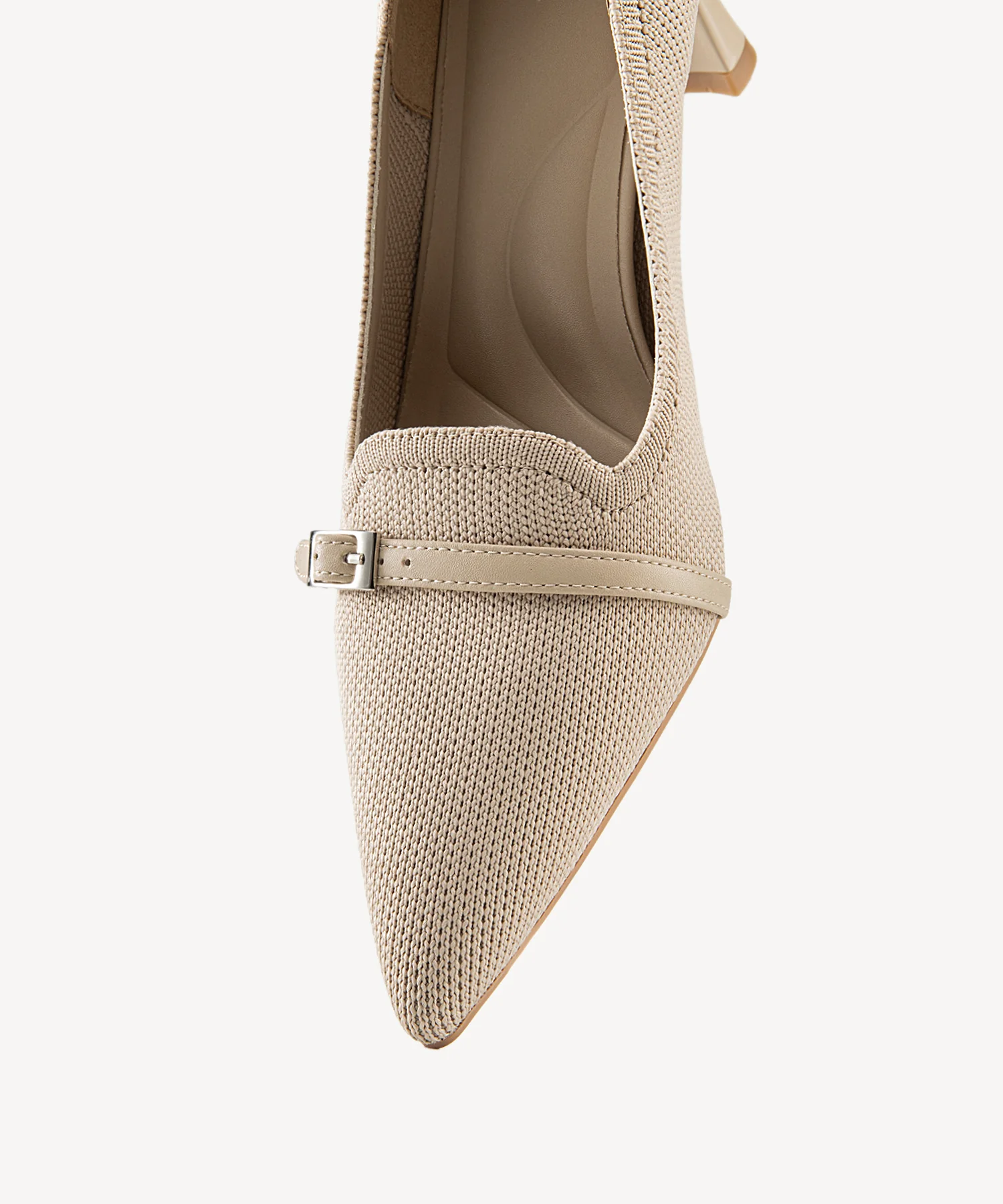 Elegant Charm Pointed Toe Heeled Pump - Image 4