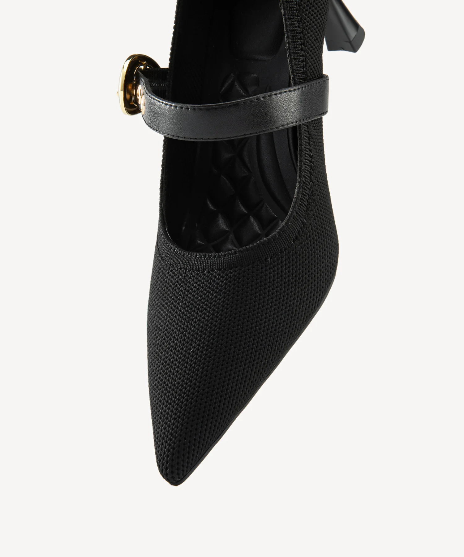 EternalPace Removable Strap Pointed Toe Heeled Pump - Image 10