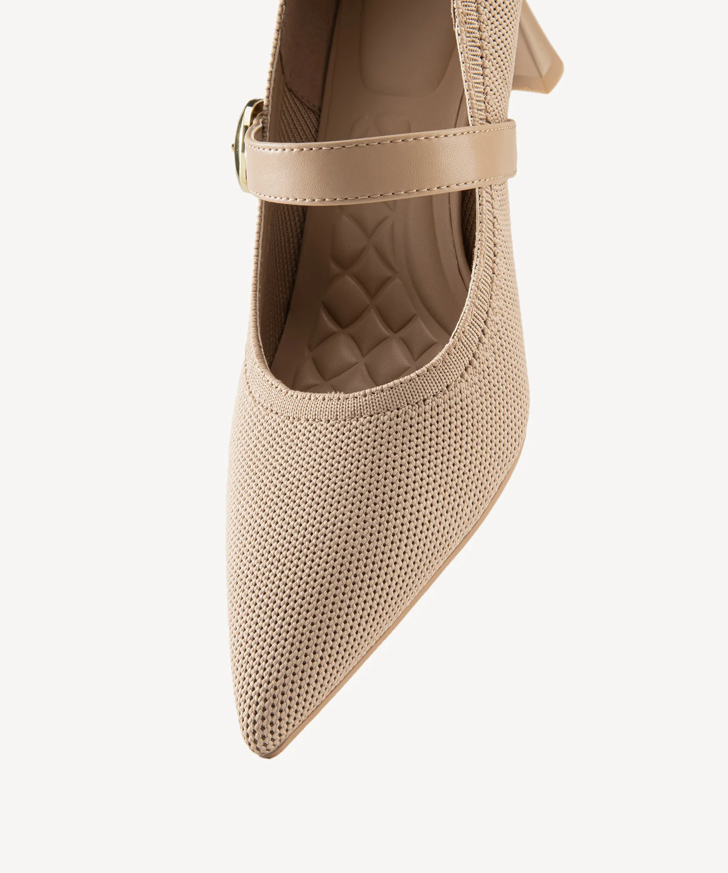 EternalPace Removable Strap Pointed Toe Heeled Pump - Image 4