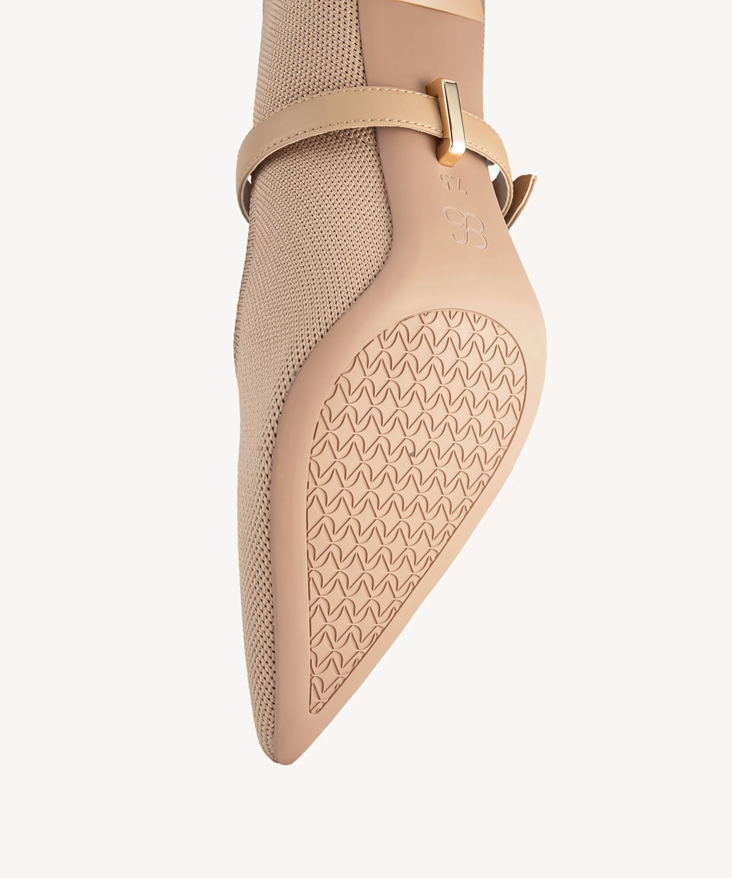 EternalPace Removable Strap Pointed Toe Heeled Pump - Image 6