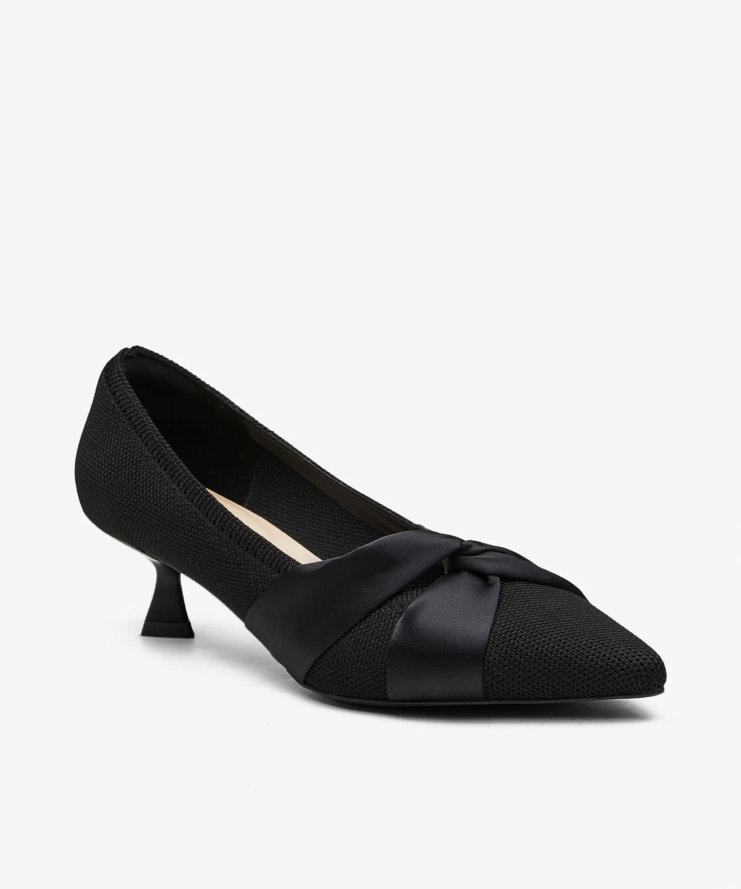 Kletta Pointed Toe Heeled Pump - Image 7