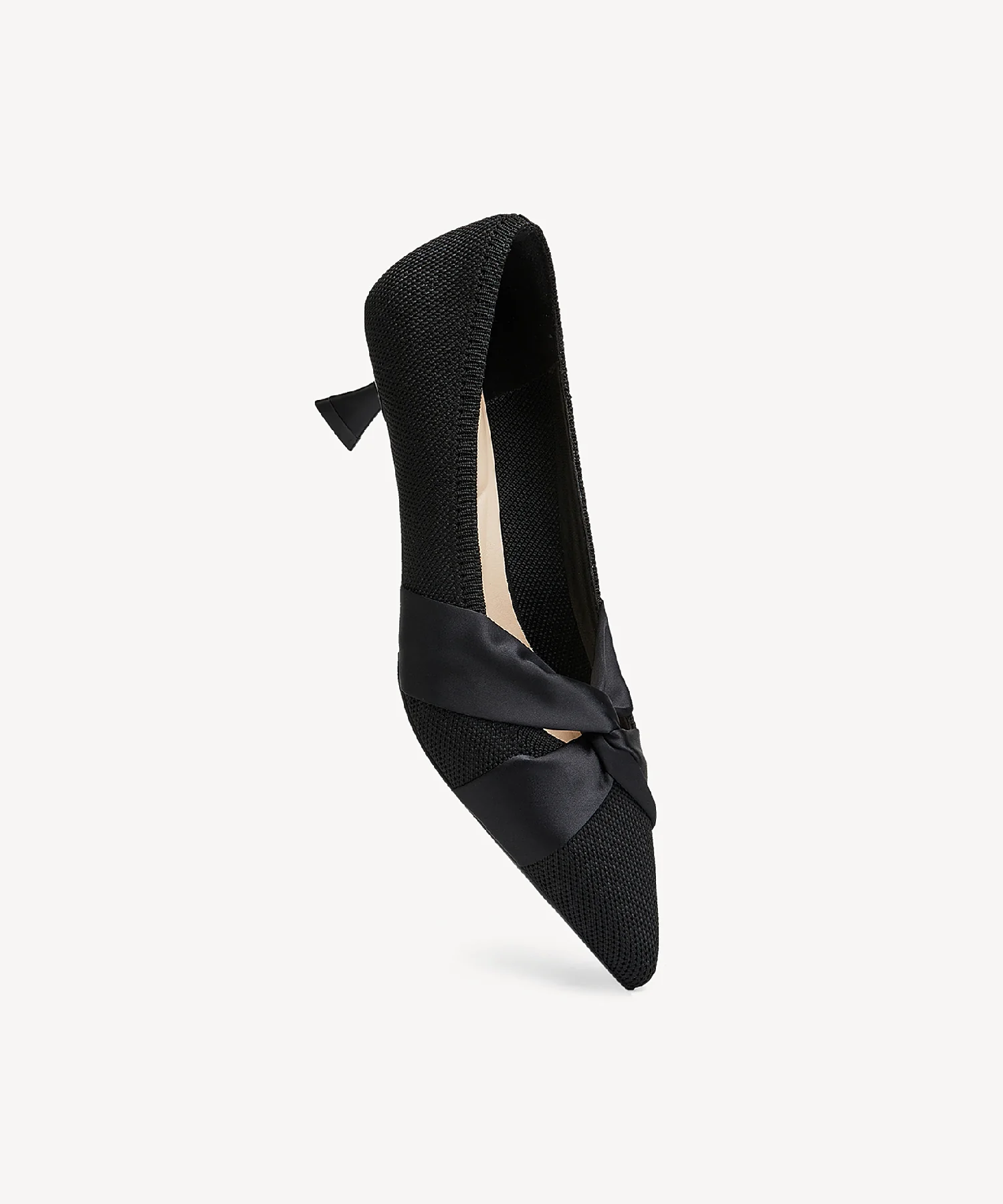 Kletta Pointed Toe Heeled Pump - Image 9