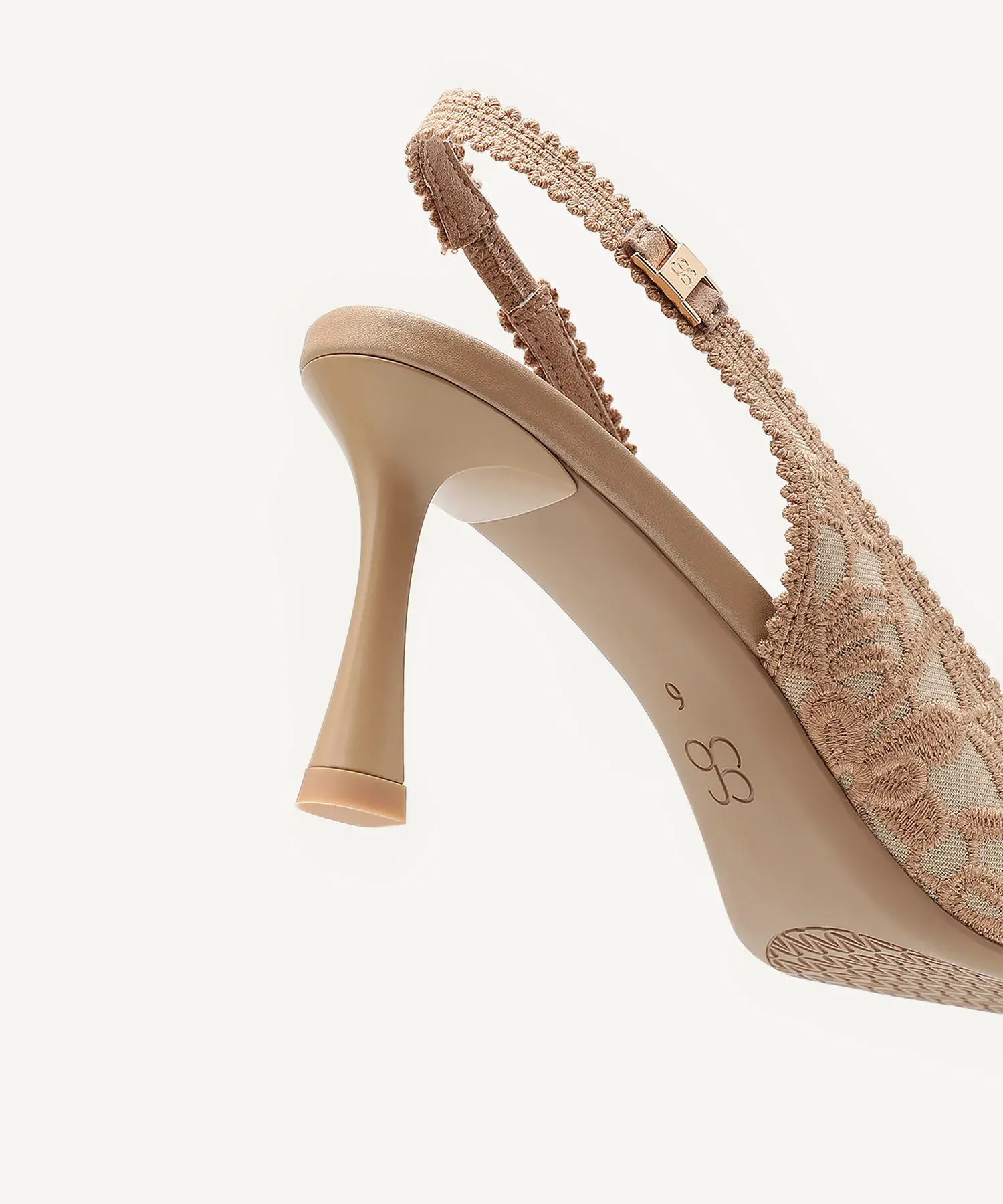 EmbroDance Elegant Stiletto Heeled Slingback - Image 5