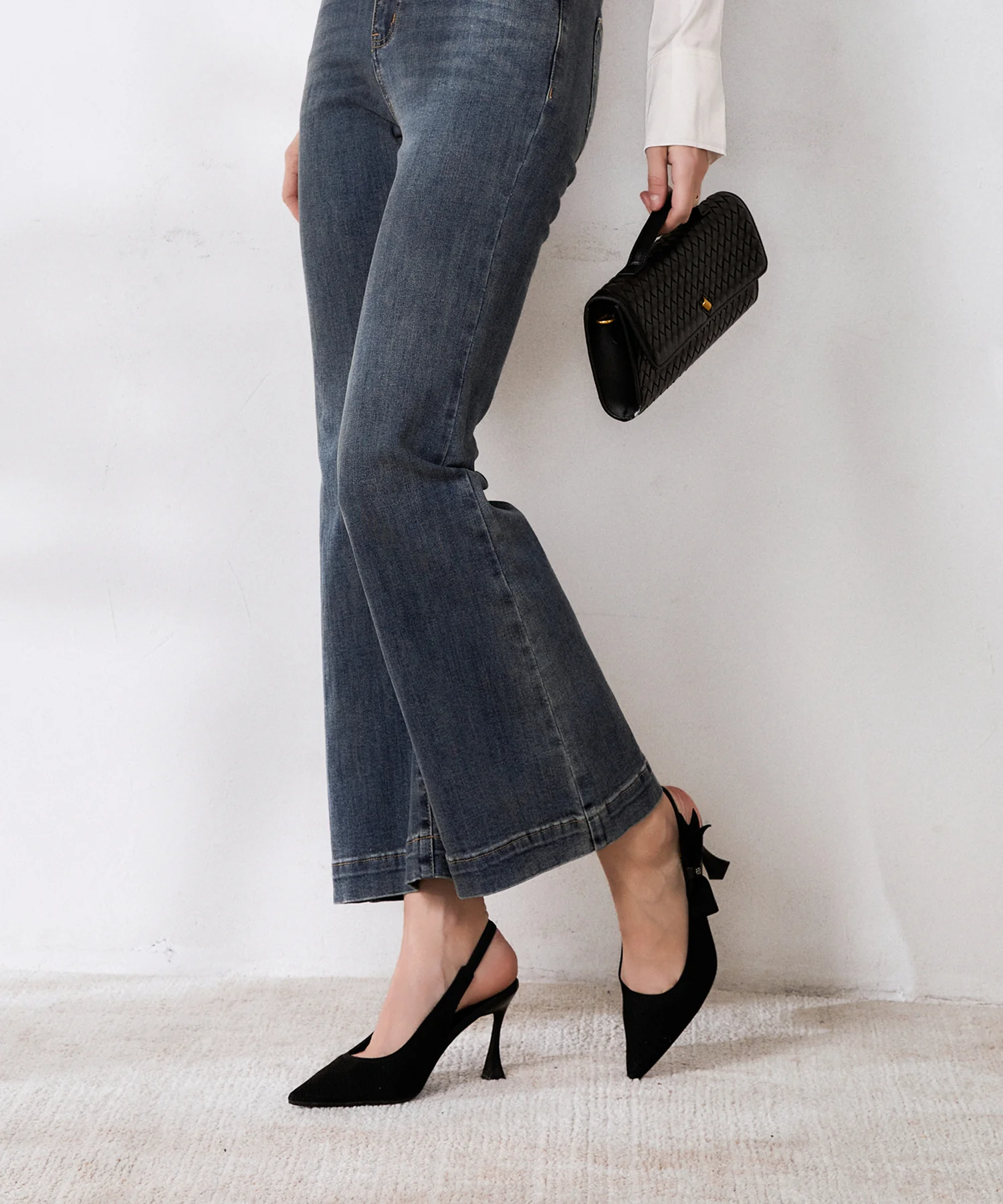 EverLush Bowknot Pointed Toe Heeled Slingback - Image 30