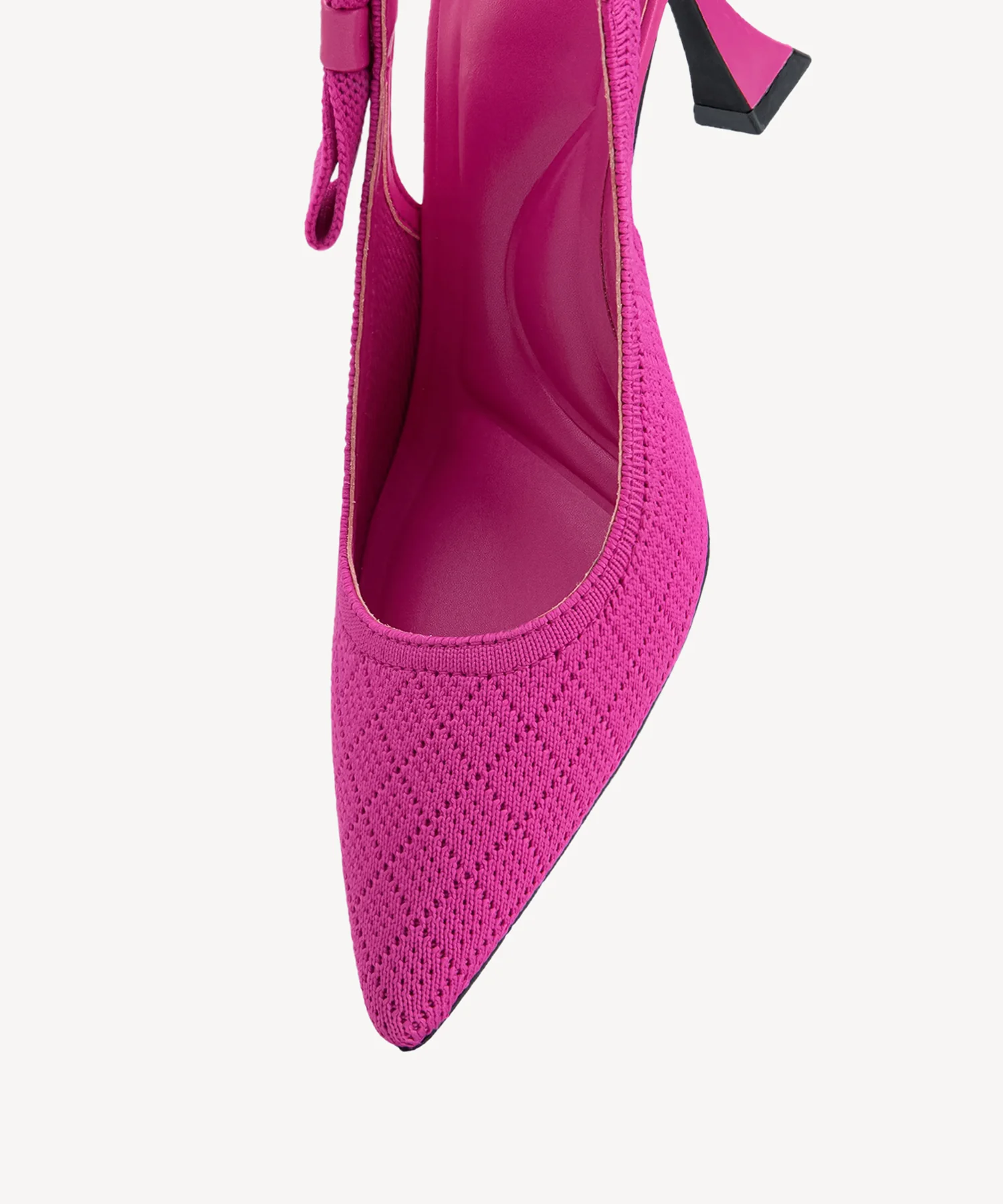 EverLush Bowknot Pointed Toe Heeled Slingback - Image 35