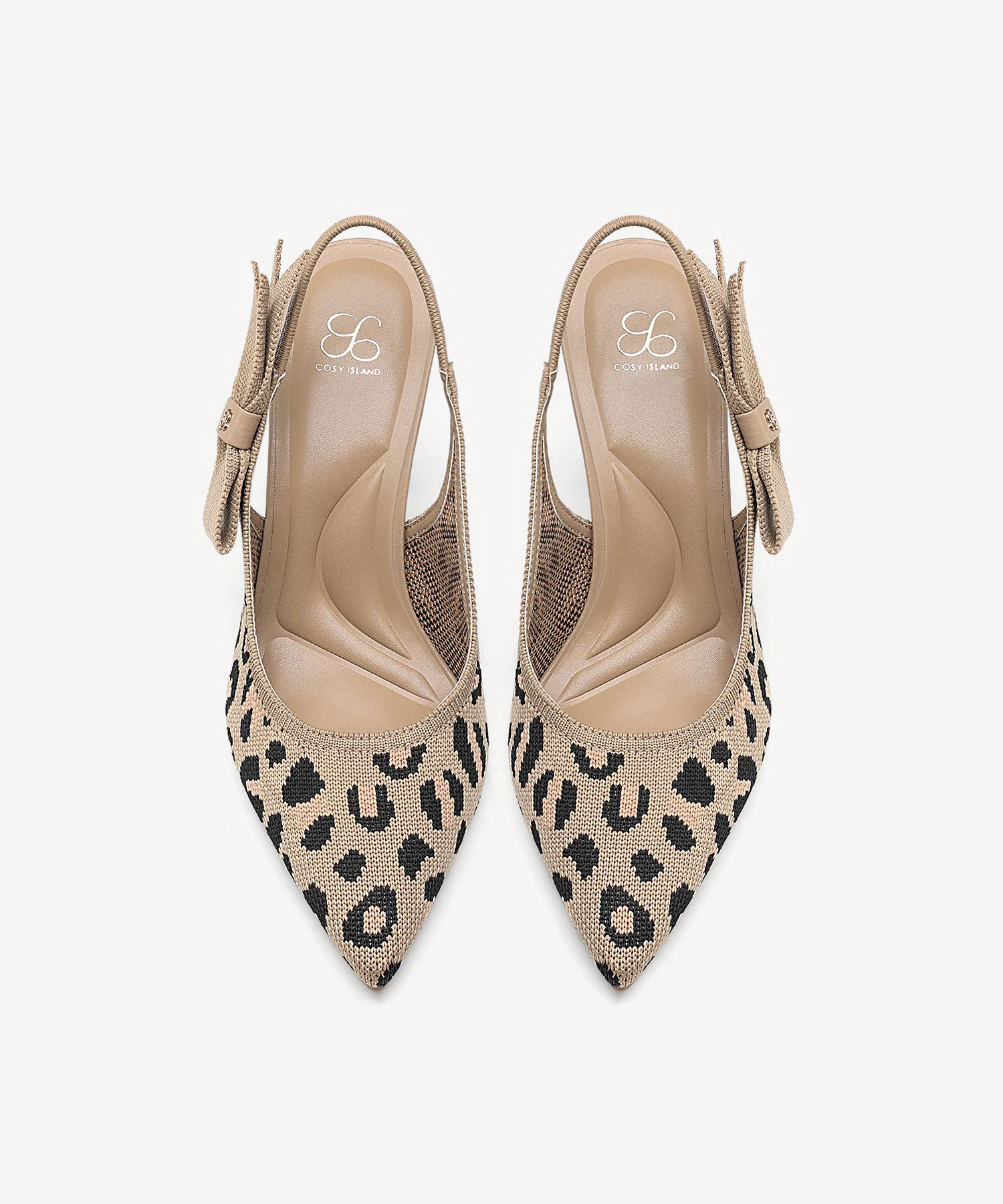 EverLush Bowknot Pointed Toe Heeled Slingback - Image 39