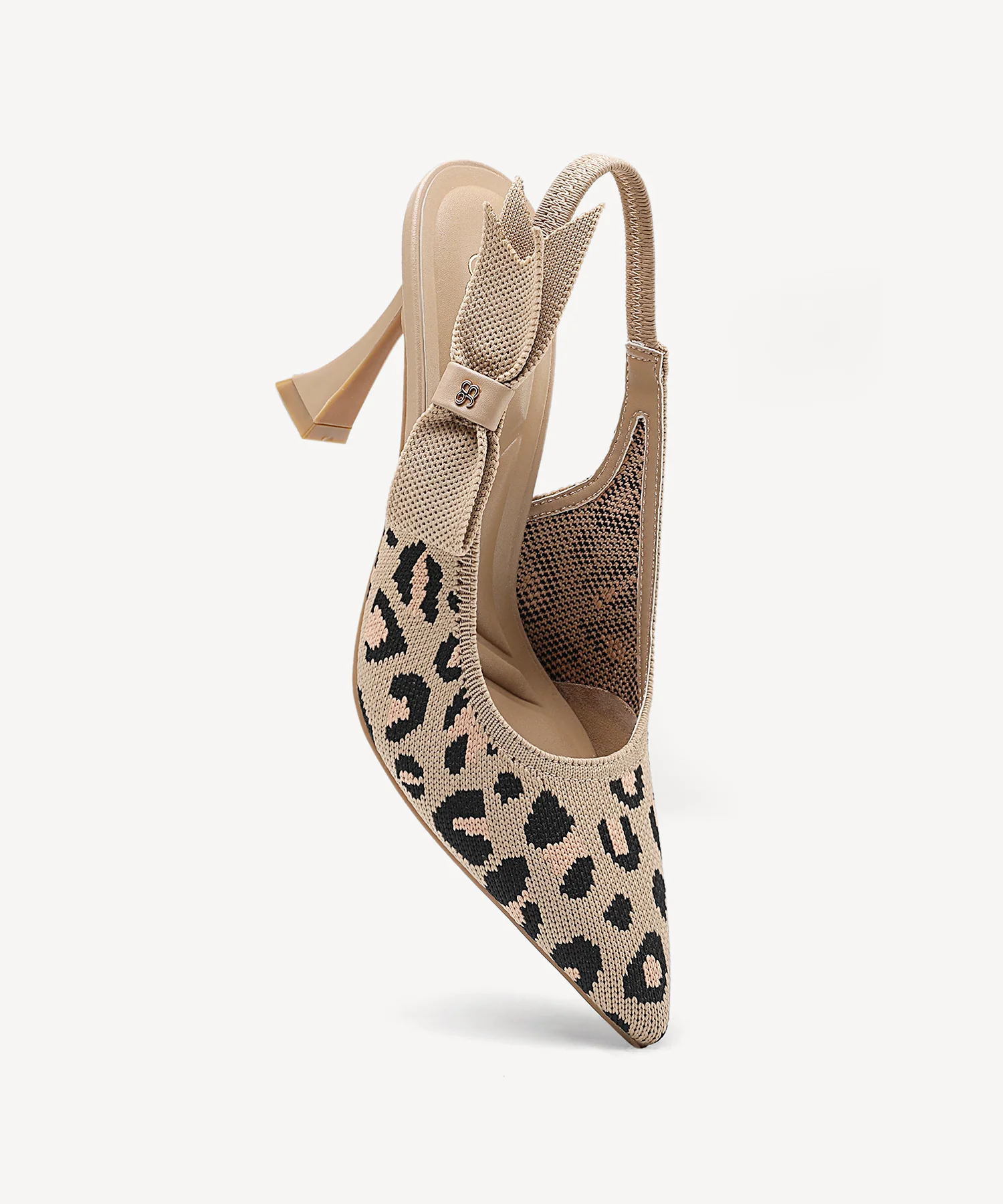 EverLush Bowknot Pointed Toe Heeled Slingback - Image 41