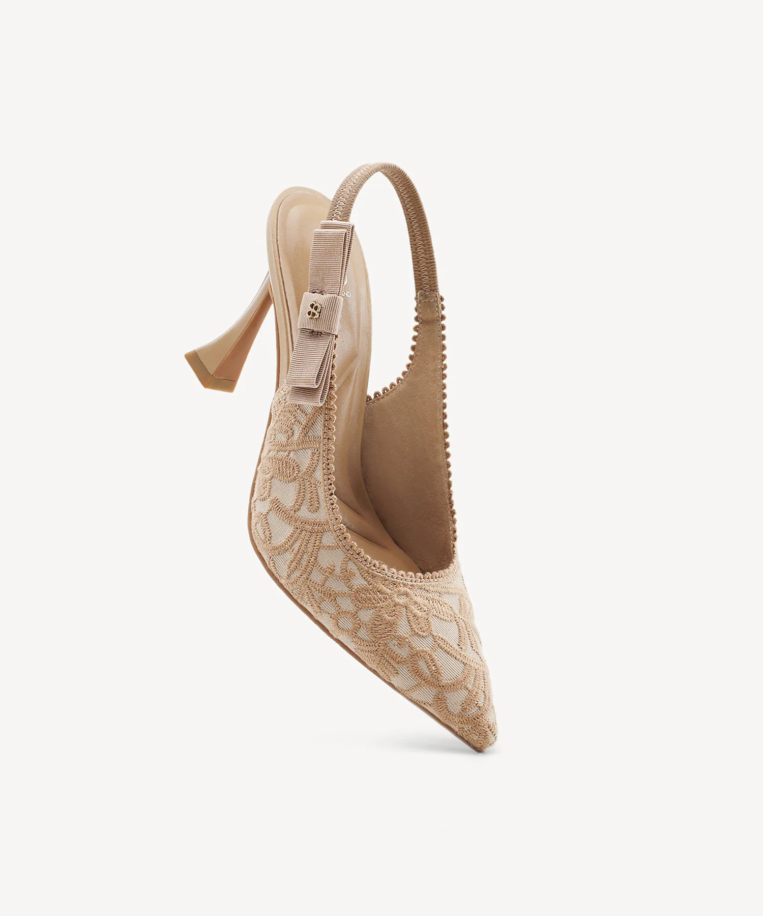 EverLush Bowknot Pointed Toe Heeled Slingback - Image 69