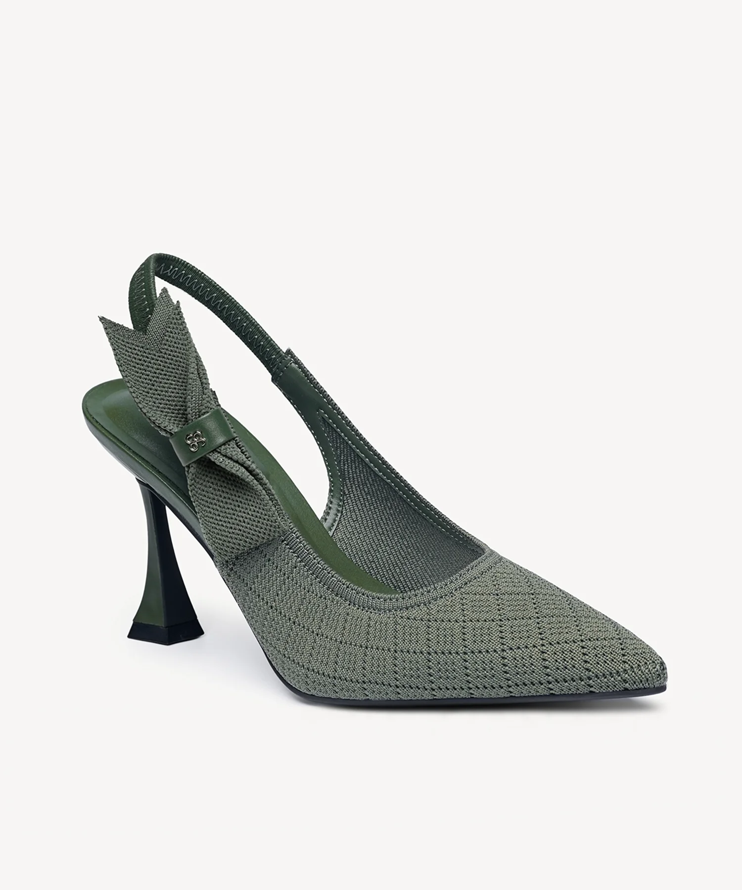 EverLush Bowknot Pointed Toe Heeled Slingback - Image 52