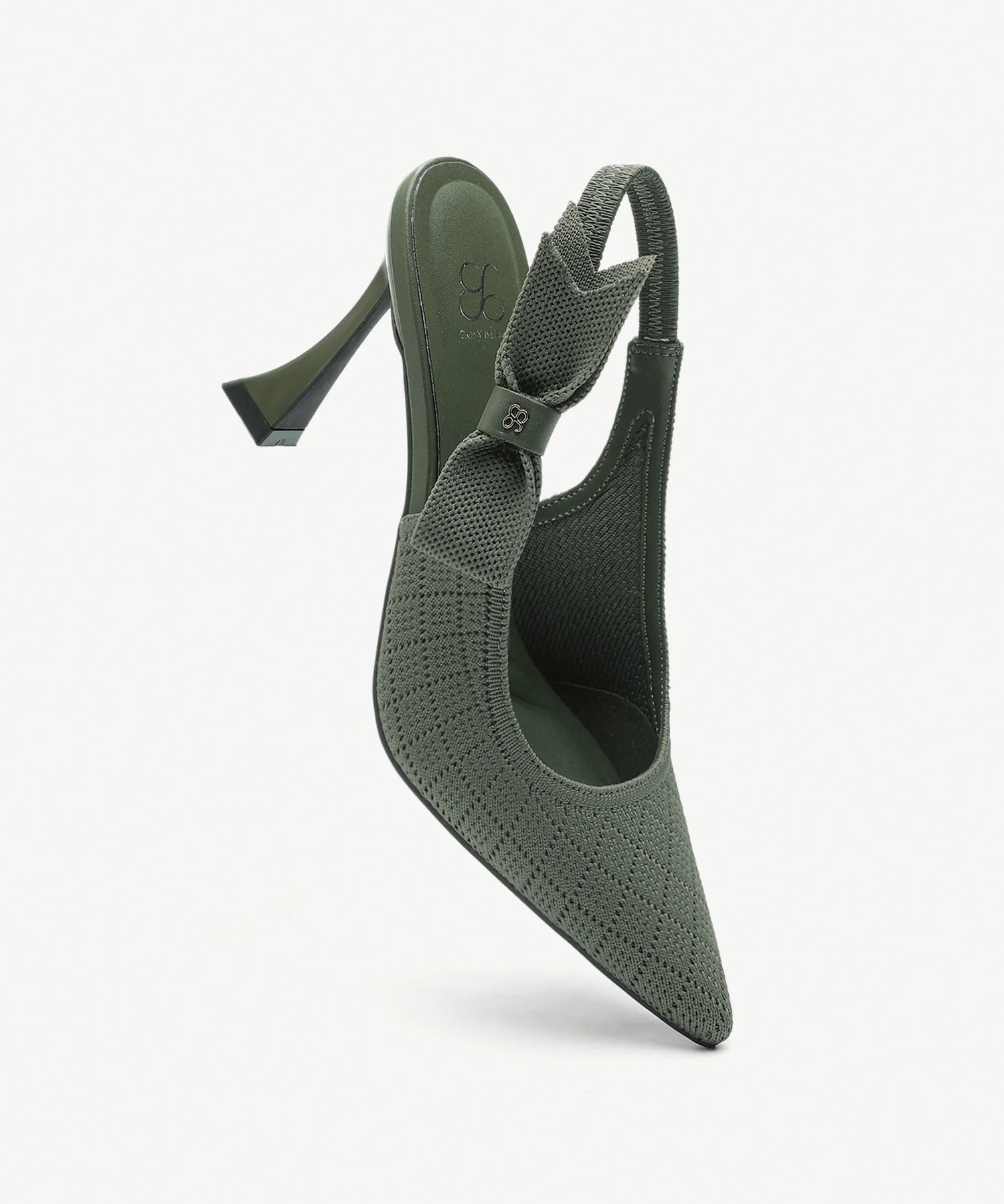 EverLush Bowknot Pointed Toe Heeled Slingback - Image 55