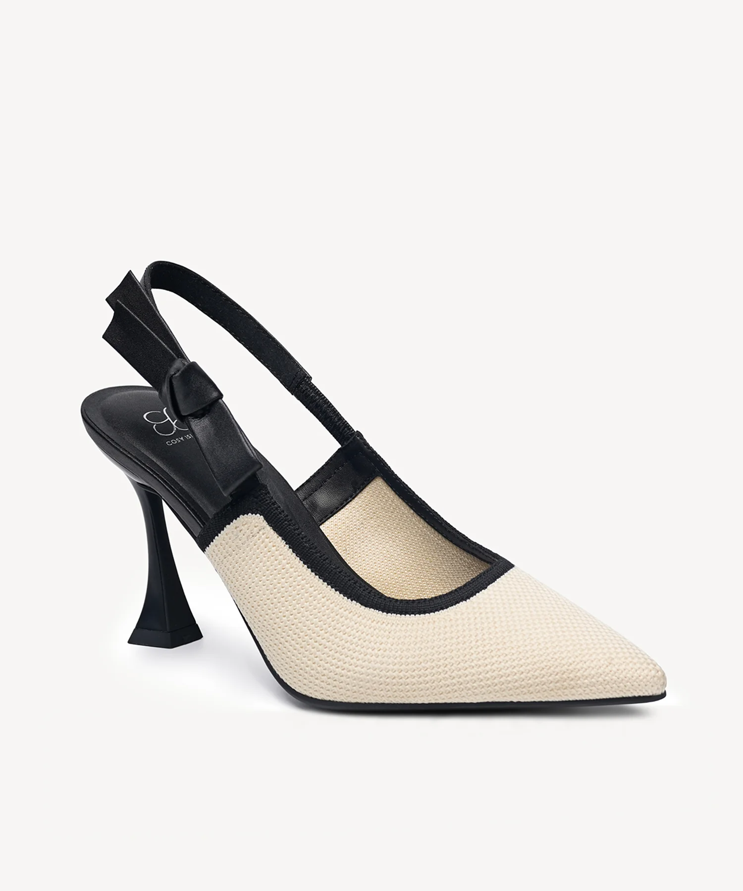 EverLush Bowknot Pointed Toe Heeled Slingback - Image 59