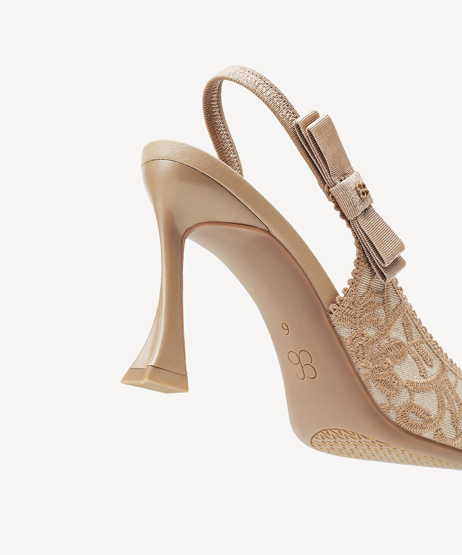 EverLush Bowknot Pointed Toe Heeled Slingback - Image 71