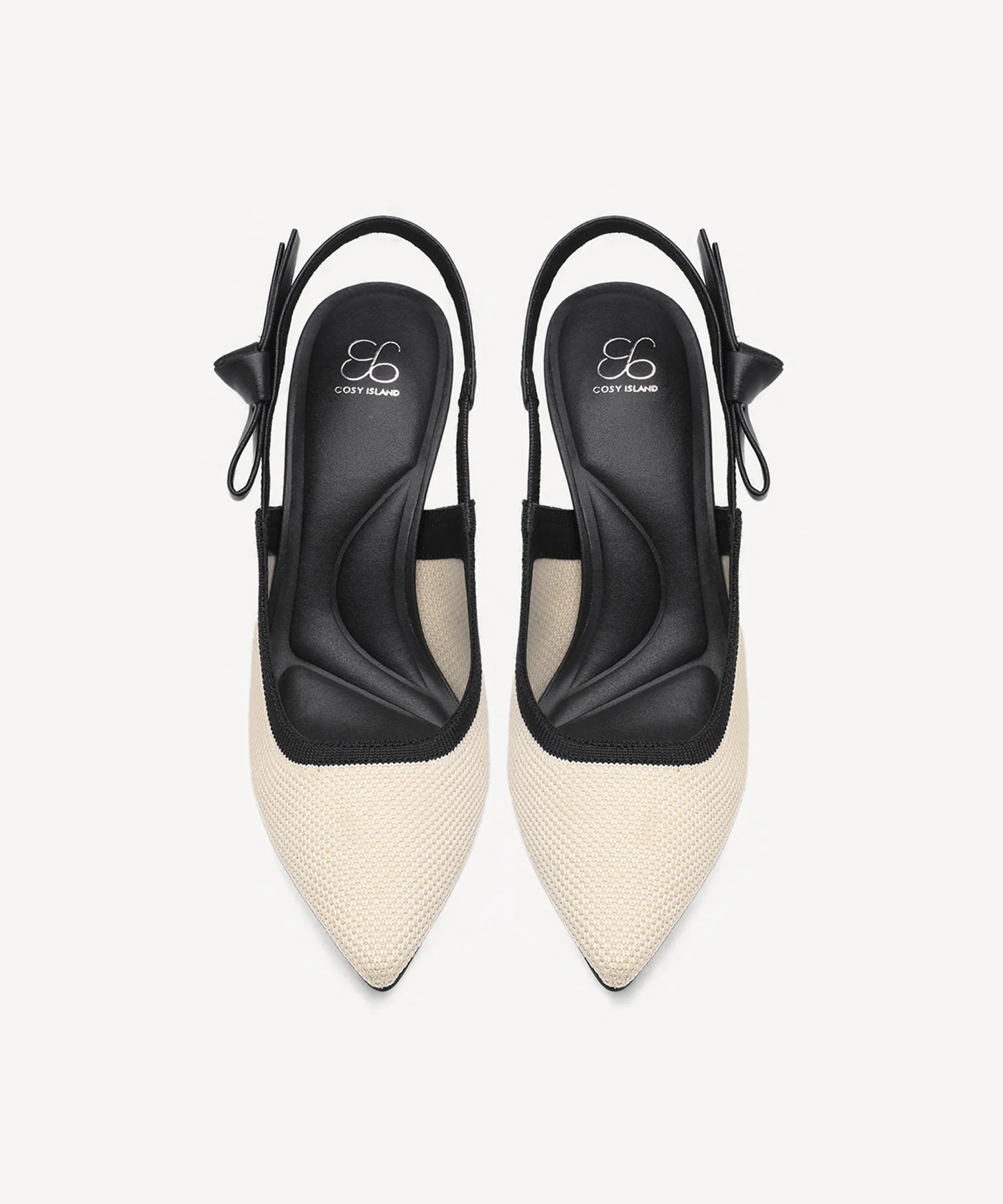 EverLush Bowknot Pointed Toe Heeled Slingback - Image 60