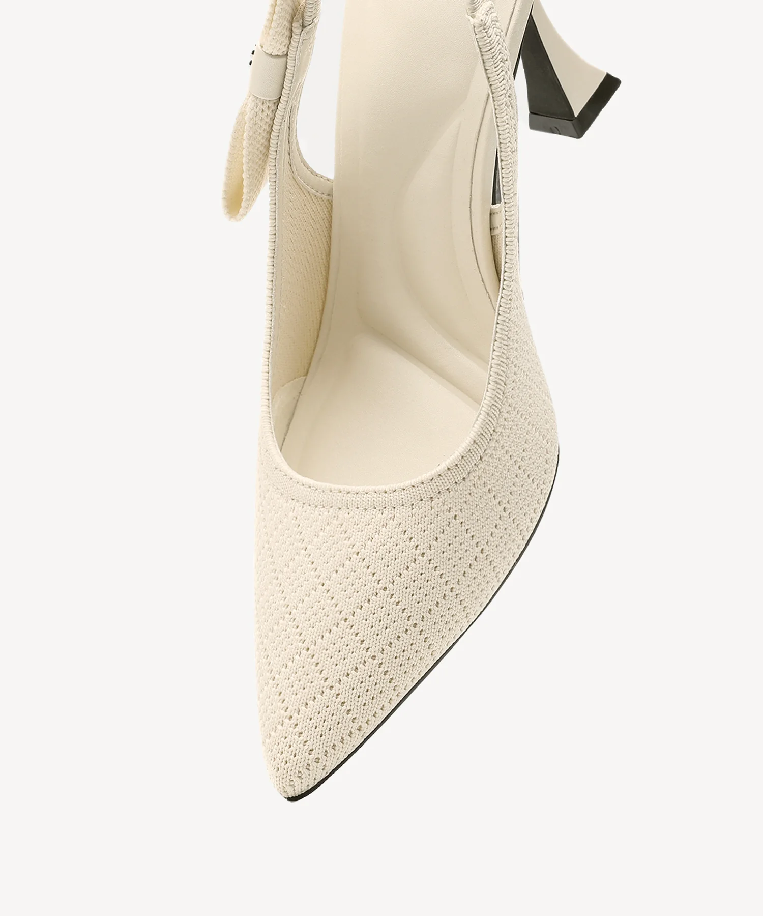 EverLush Bowknot Pointed Toe Heeled Slingback - Image 5