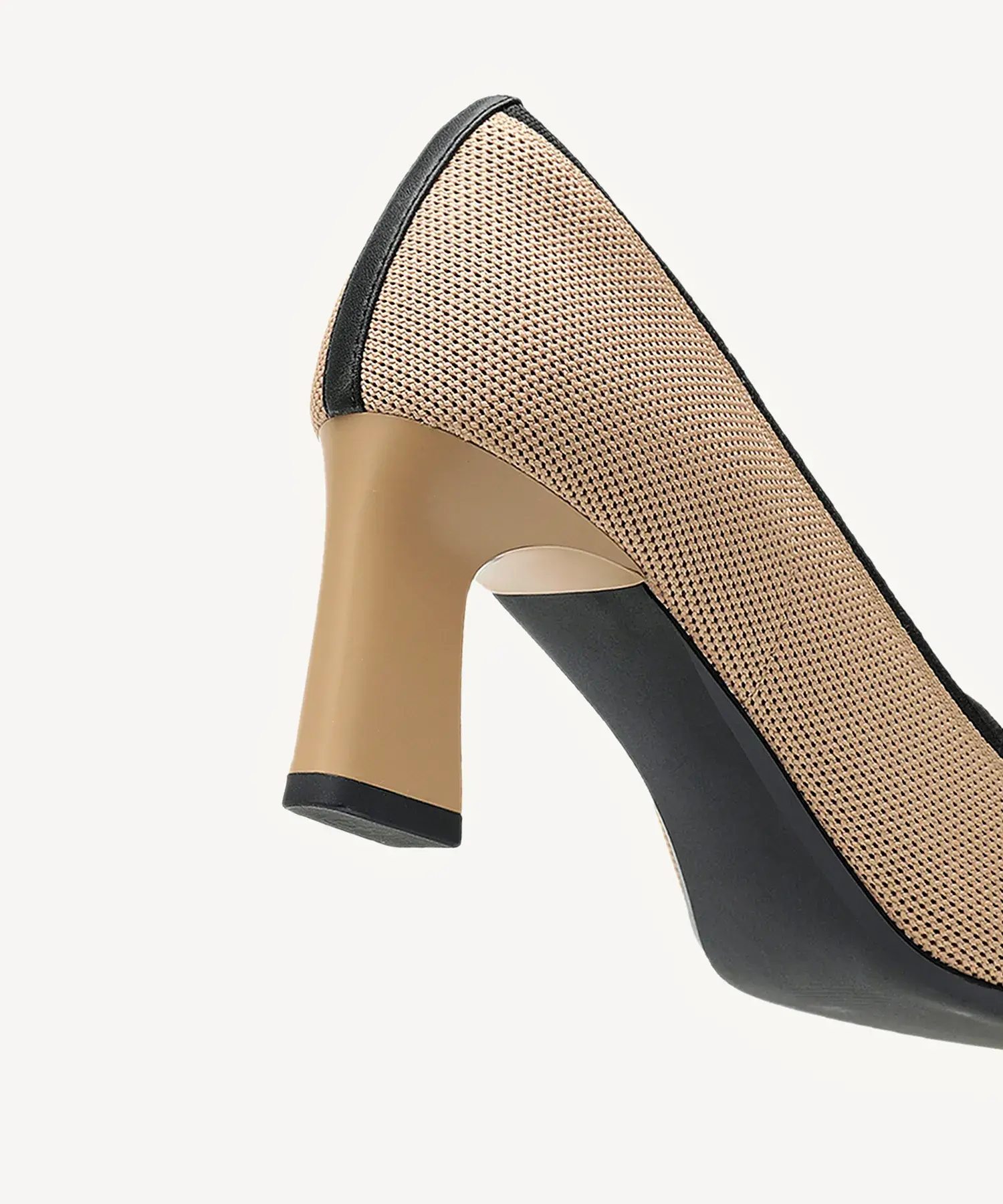 Everyday Square Toe Block Heeled Loafer - Image 5