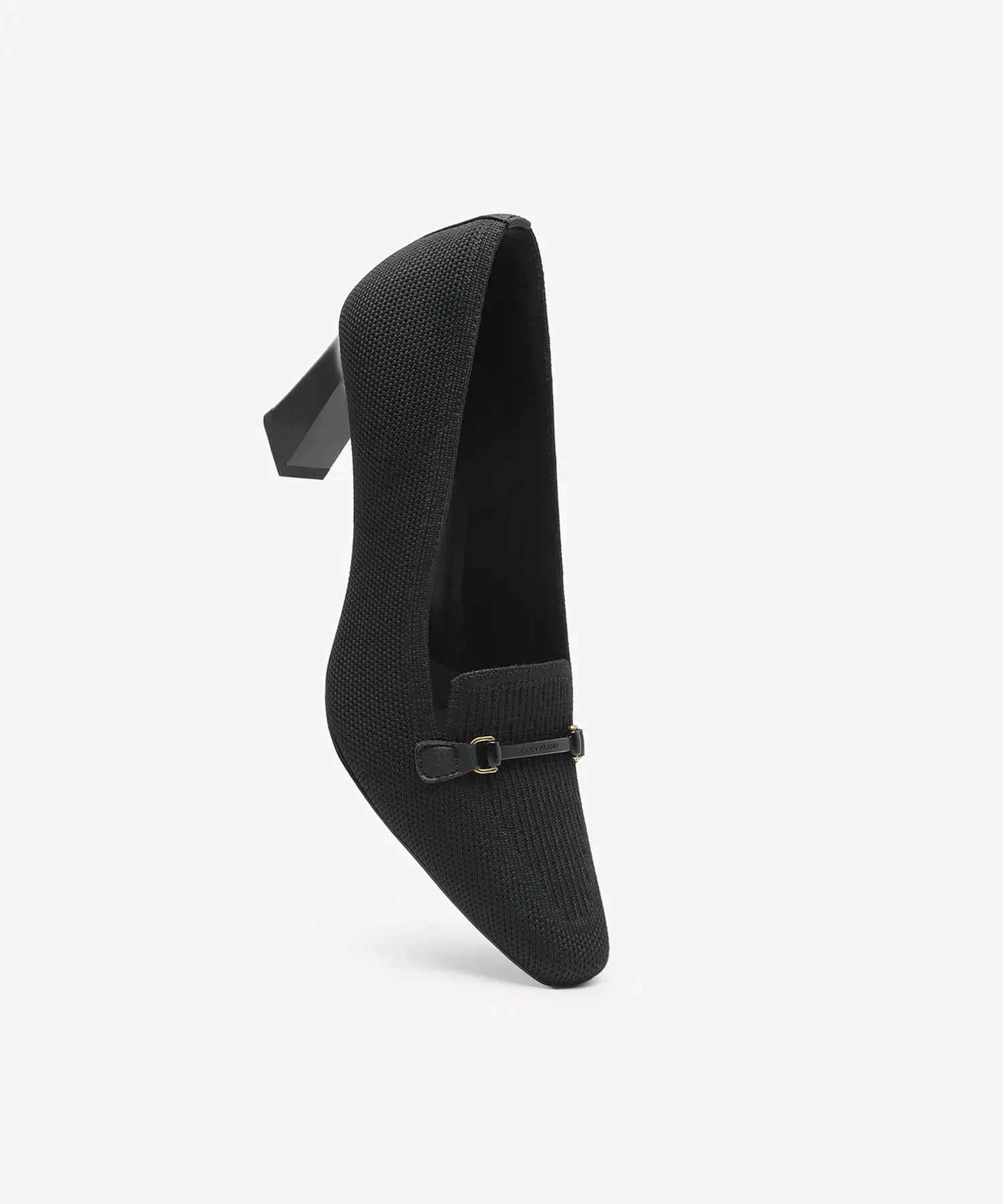 Everyday Square Toe Block Heeled Loafer - Image 9