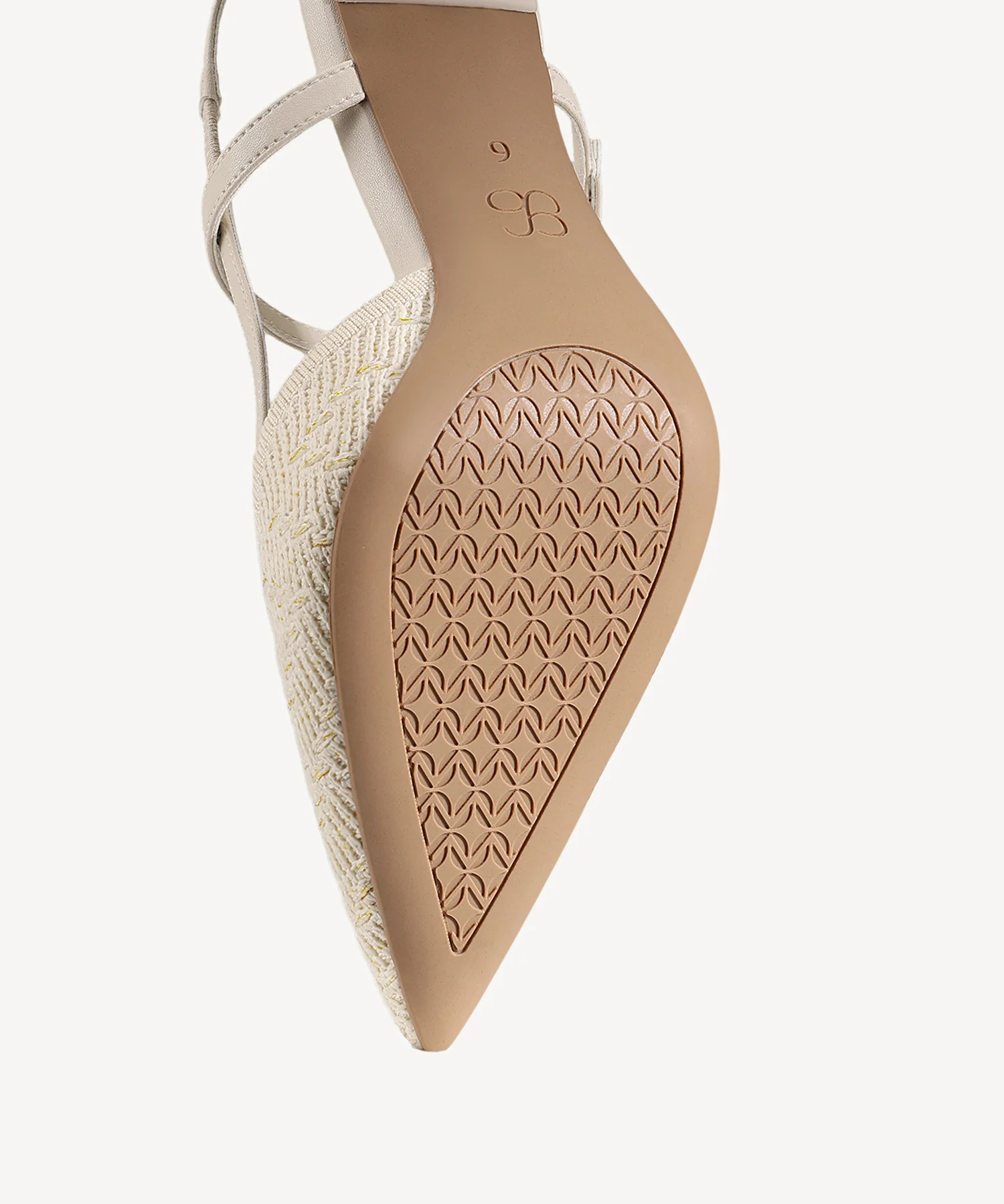 GlimmerLine Pointed Toe Stiletto Heeled Slingback - Image 6