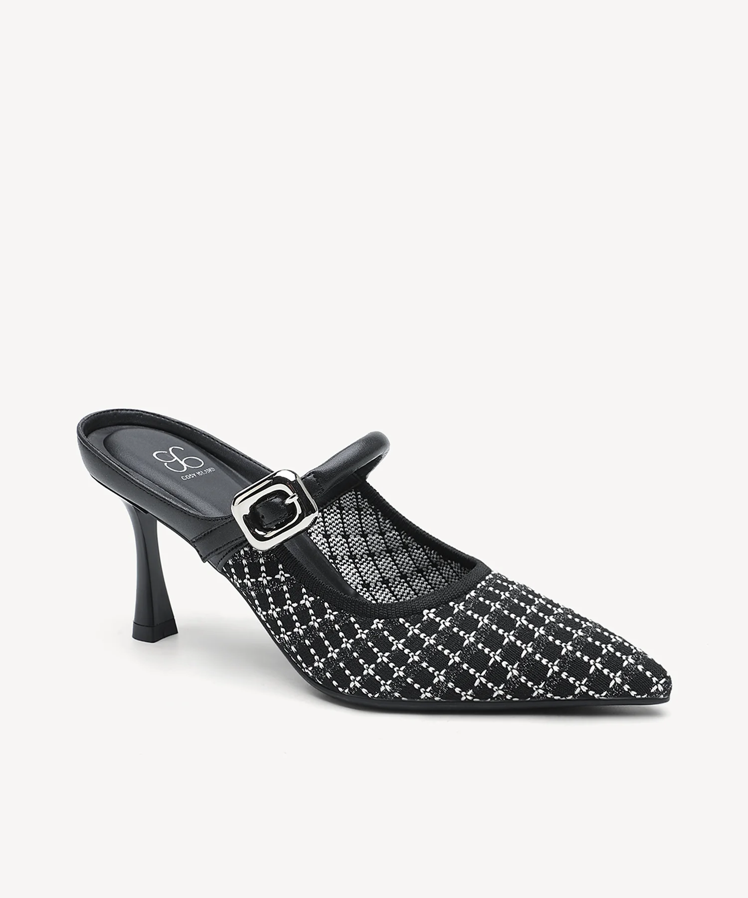 GraceLithe Pointed Toe Heeled Mule - Image 74