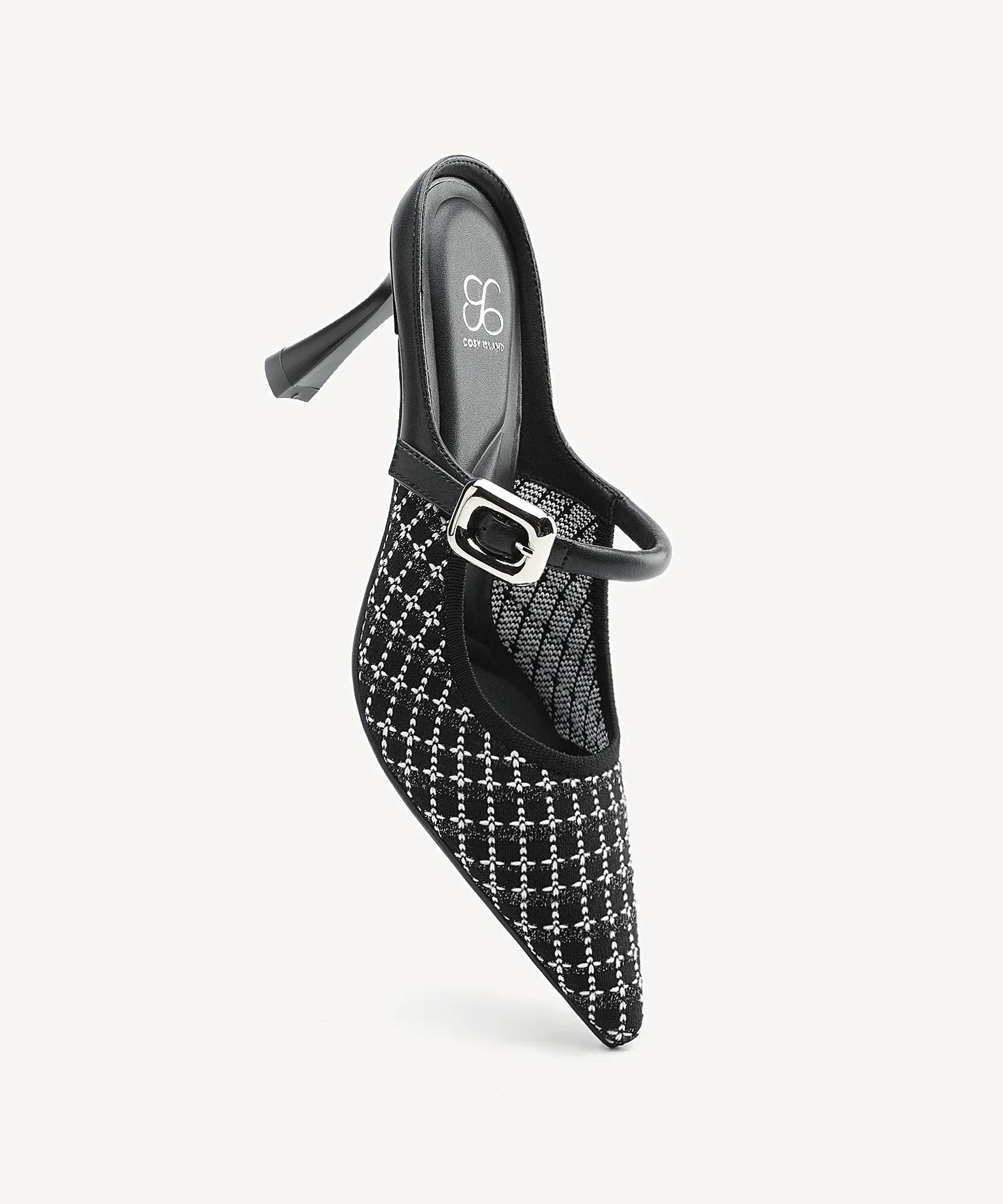 GraceLithe Pointed Toe Heeled Mule - Image 77