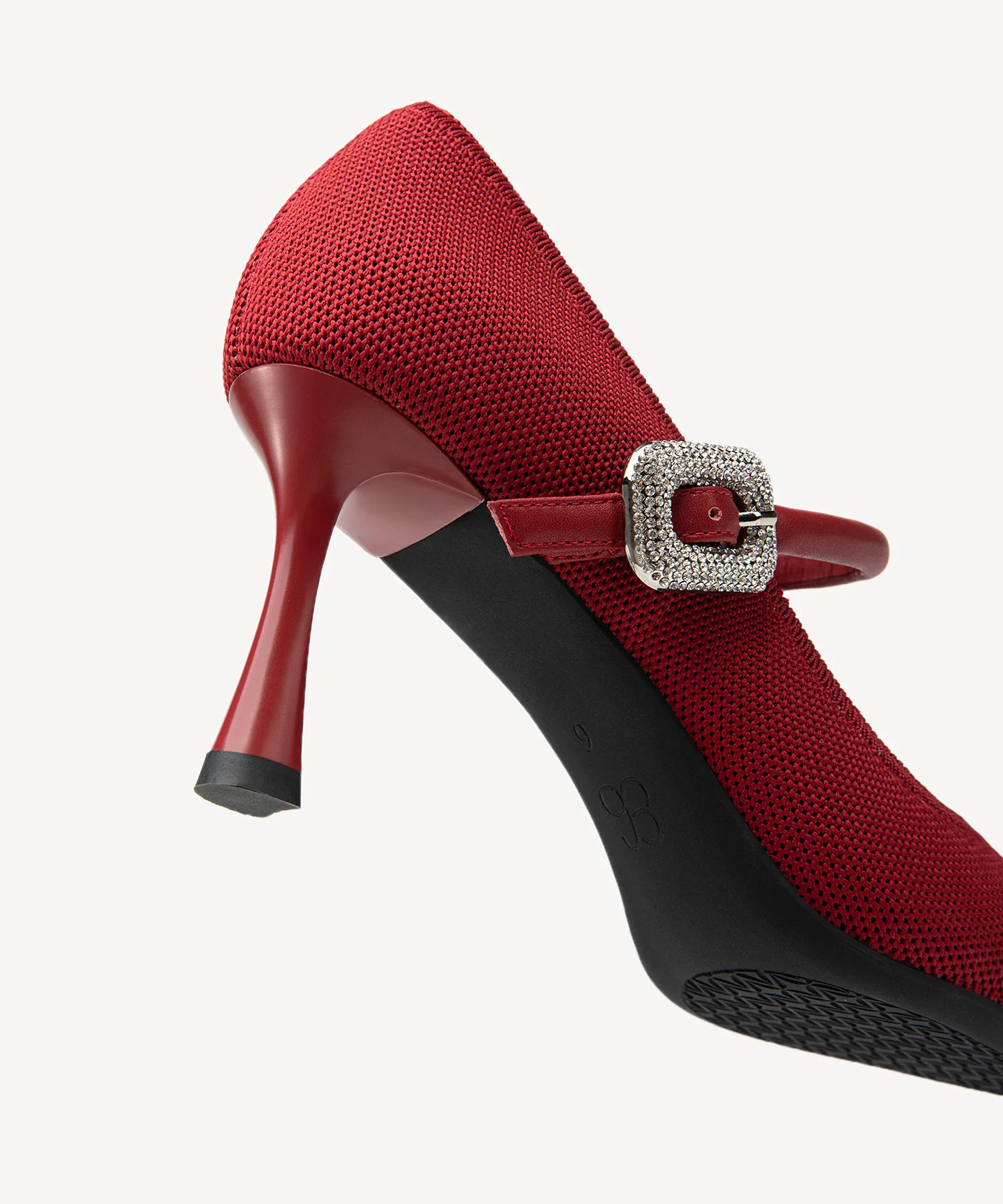 EternalPace Shimmer Buckle Pointed Toe Heeled Pump - Image 20