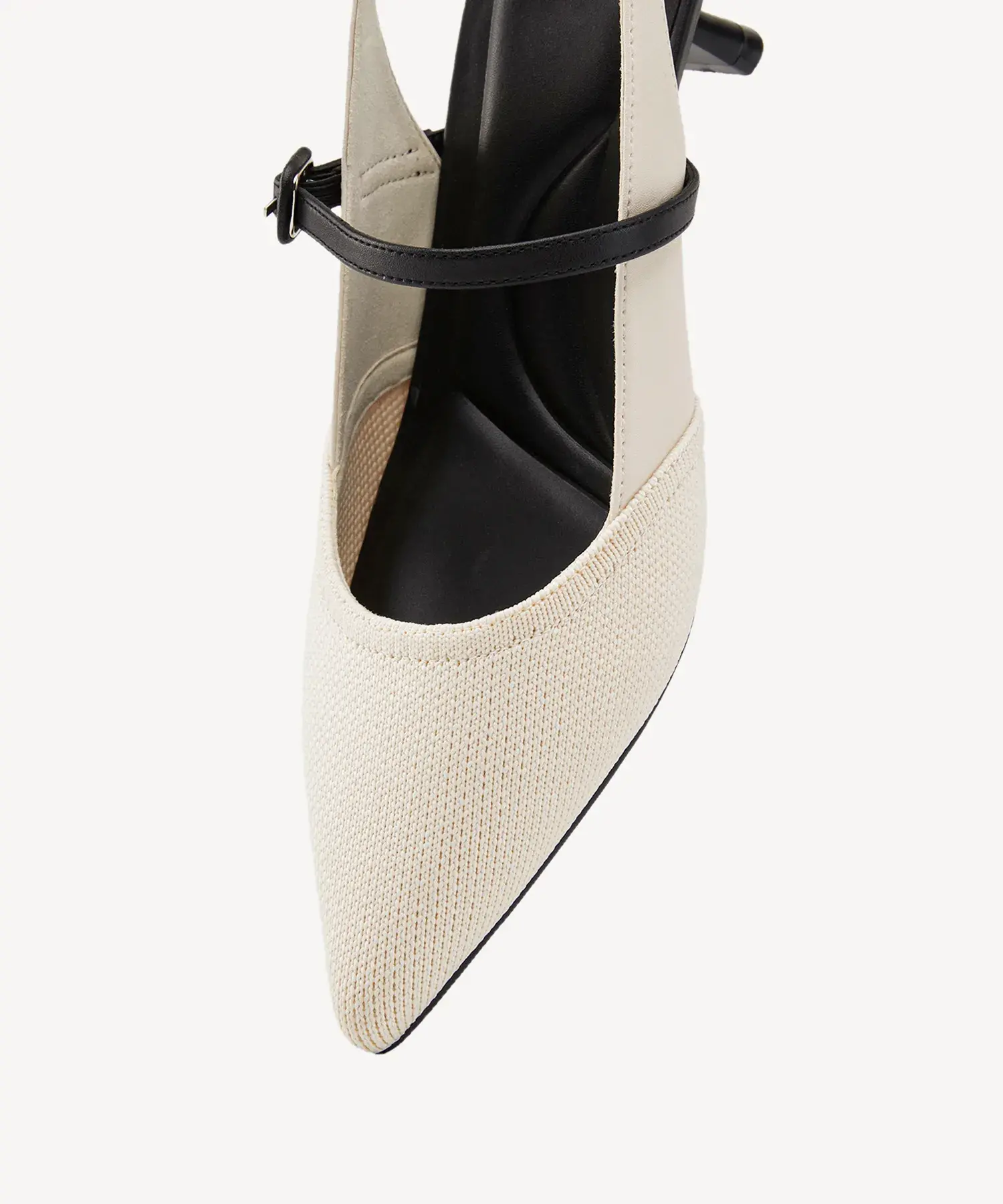 StrikeStep Elegant Stiletto Heeled Slingback - Low Heeled - Image 10