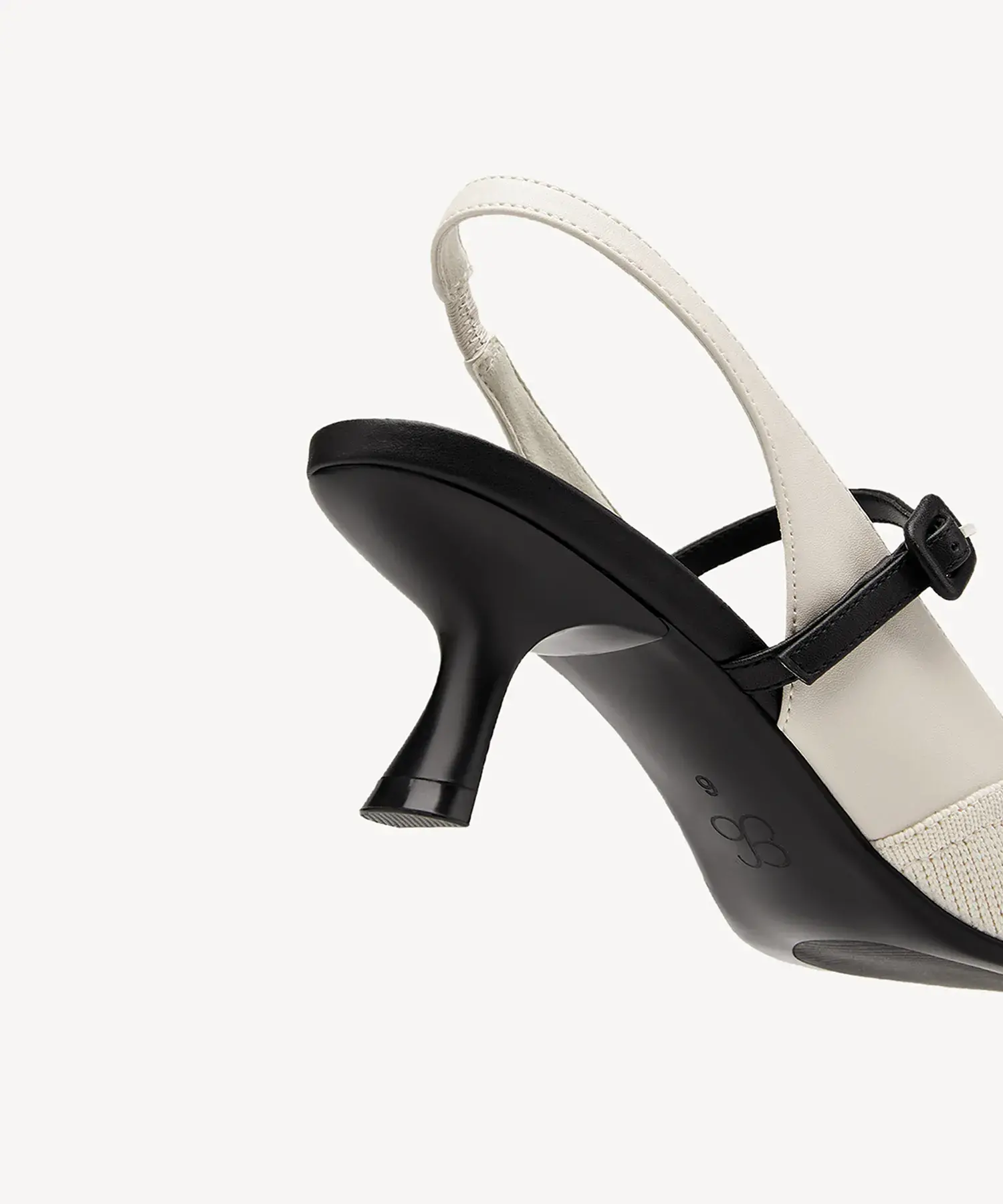 StrikeStep Elegant Stiletto Heeled Slingback - Low Heeled - Image 11