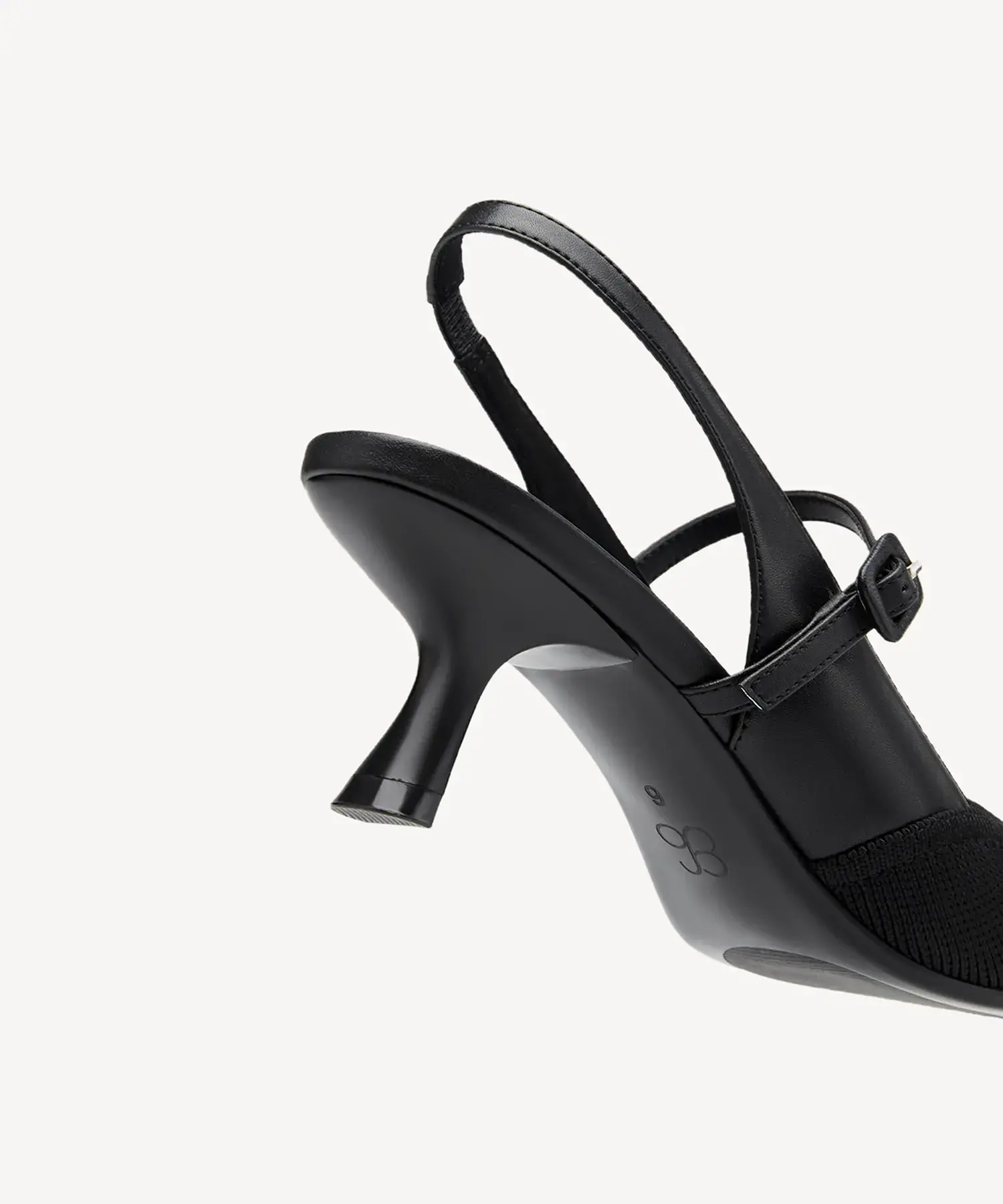 StrikeStep Elegant Stiletto Heeled Slingback - Low Heeled - Image 17