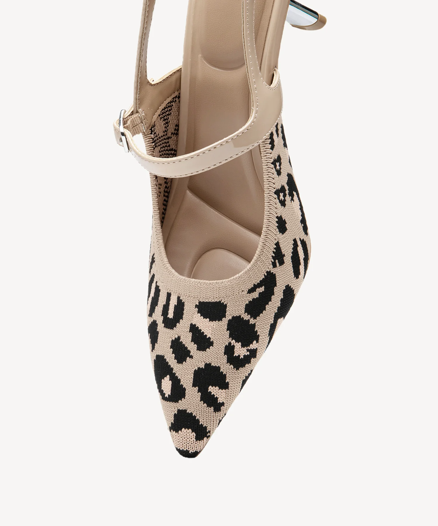 StrikeStep Elegant Stiletto Heeled Slingback - Low Heeled - Image 22