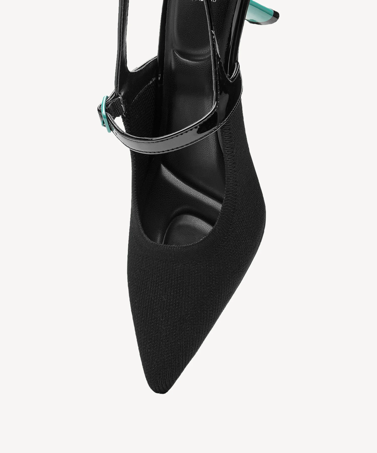 StrikeStep Elegant Stiletto Heeled Slingback - Low Heeled - Image 28