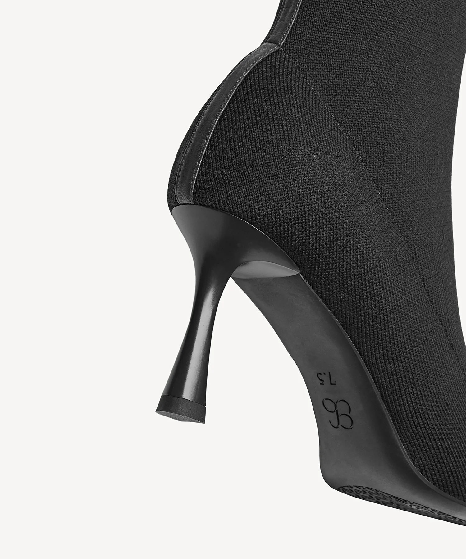 CloudMile Minimalist Pointed Toe Sock Ankle Boot - Image 11